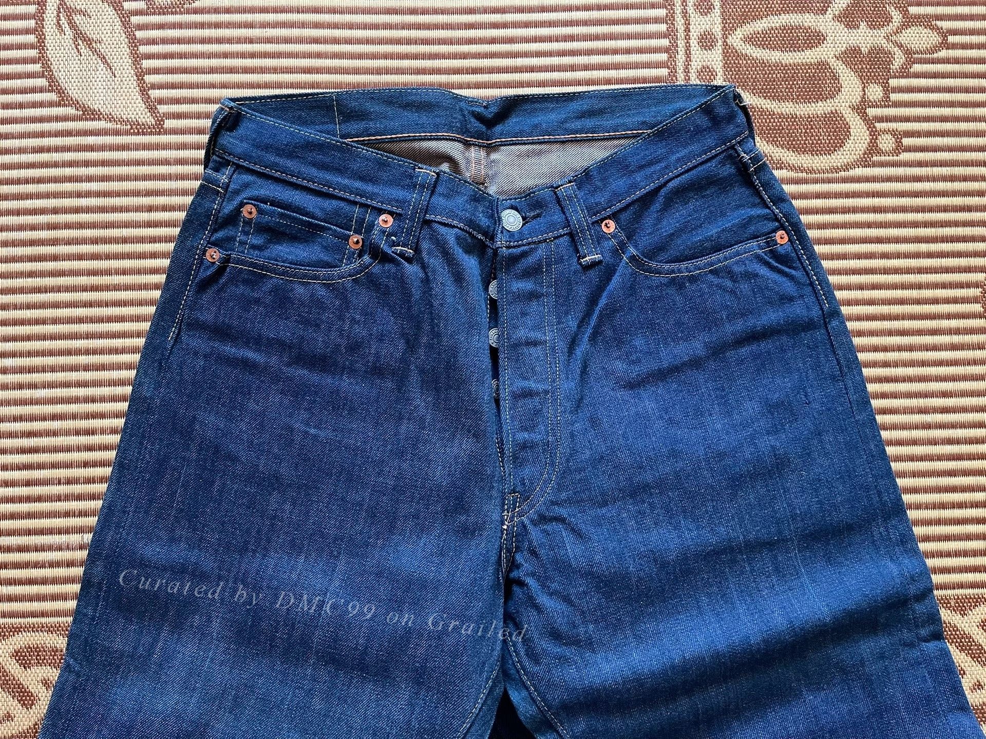 Full Count & Co. Fullcount 1105NA Natural Indigo Jeans Size US 30 / EU 46 - 5 Thumbnail