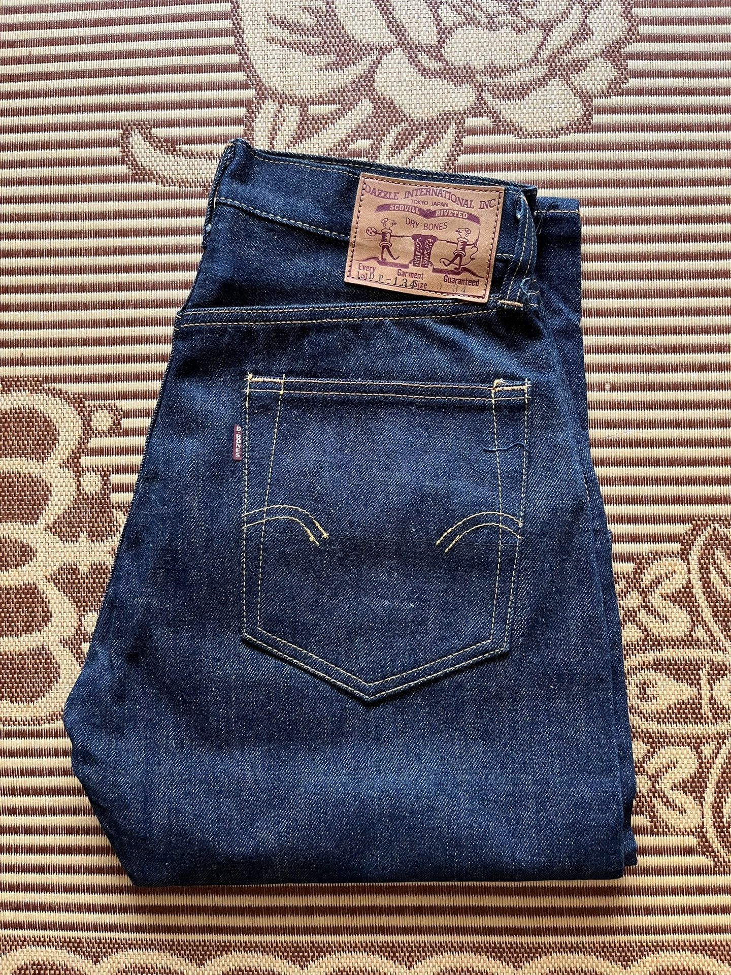 Dry Bones DRYBONES DP134 Raw Denim Jeans Size US 30 / EU 46 - 5 Thumbnail