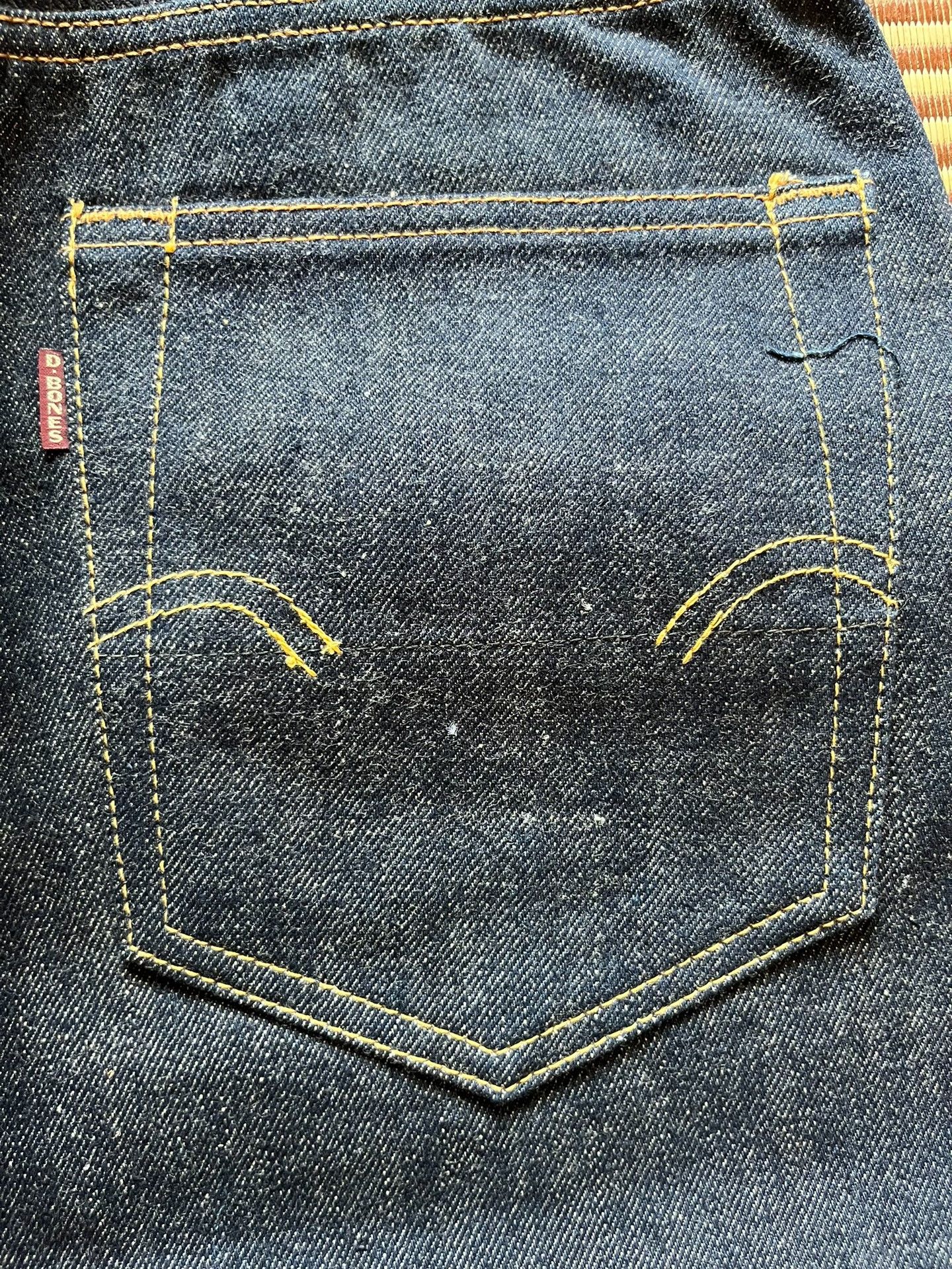 Dry Bones DRYBONES DP134 Raw Denim Jeans Size US 30 / EU 46 - 2 Thumbnail