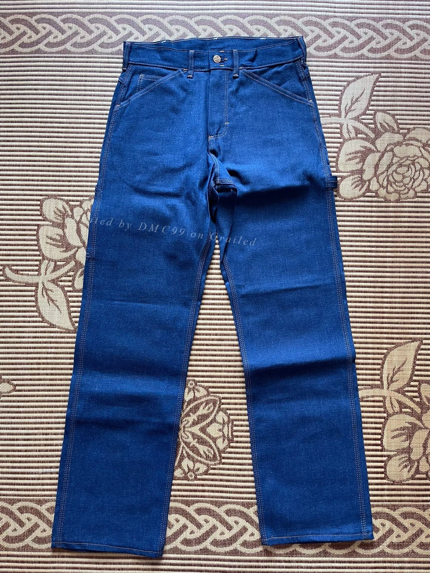 Other Round House 101 Cotton Loose Straight Jeans Size US 33 - 2 Thumbnail