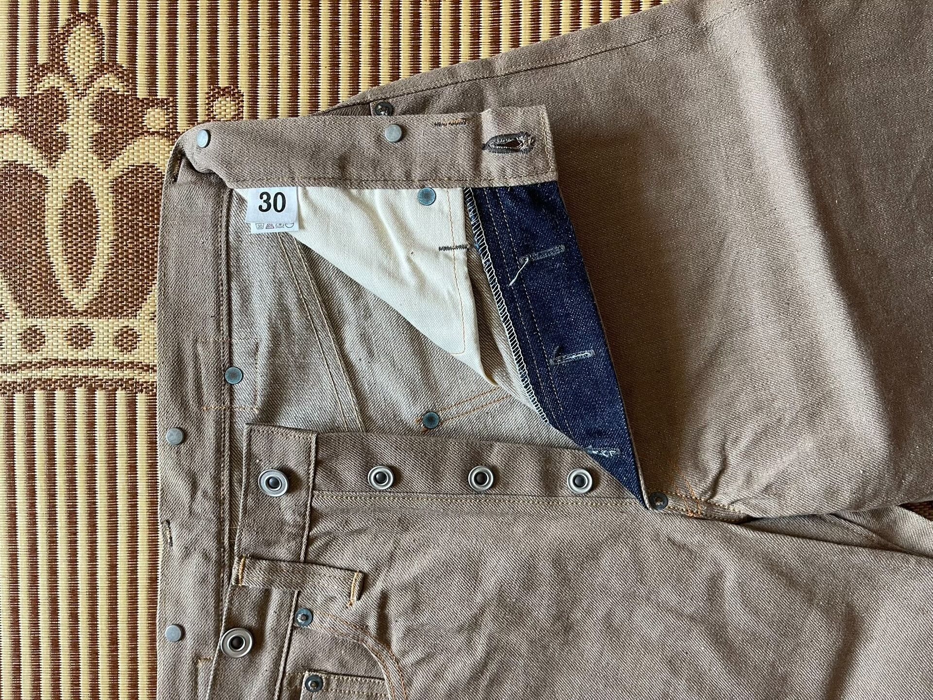 Warehouse & Co. Warehouse Heller's Cafe 1922 Khaki Jeans W30 Size US 30 / EU 46 - 5 Thumbnail