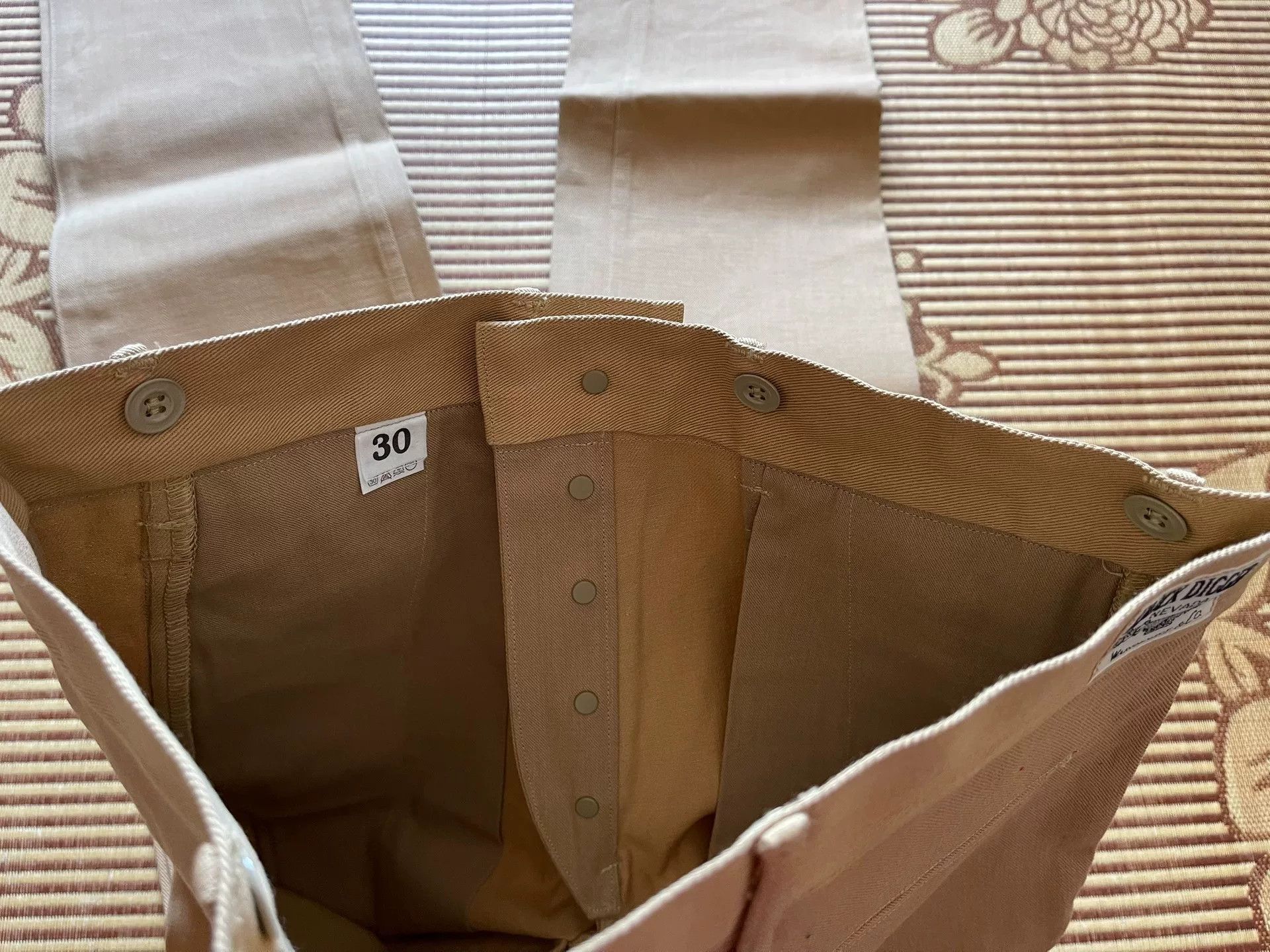 Warehouse & Co. Warehouse Duck Digger Khaki Casual Pants Size US 32 / EU 48 - 7 Thumbnail