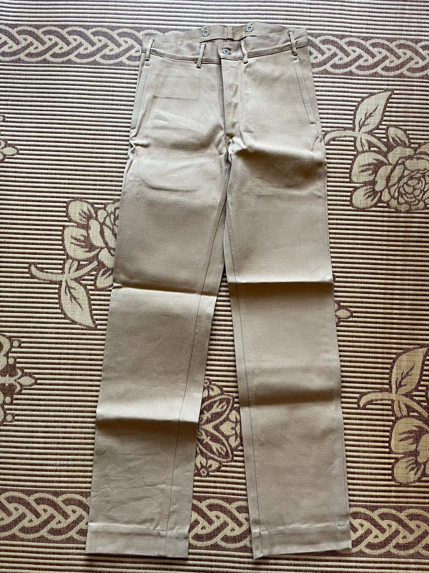 Warehouse & Co. Warehouse Duck Digger Khaki Casual Pants Size US 32 / EU 48 - 2 Thumbnail