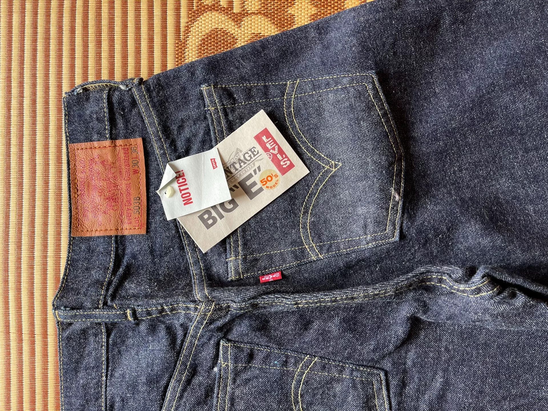 Levi's Vintage Clothing Levi's LVC 503B 50s Denim Jeans Size US 30 / EU 46 - 4 Thumbnail