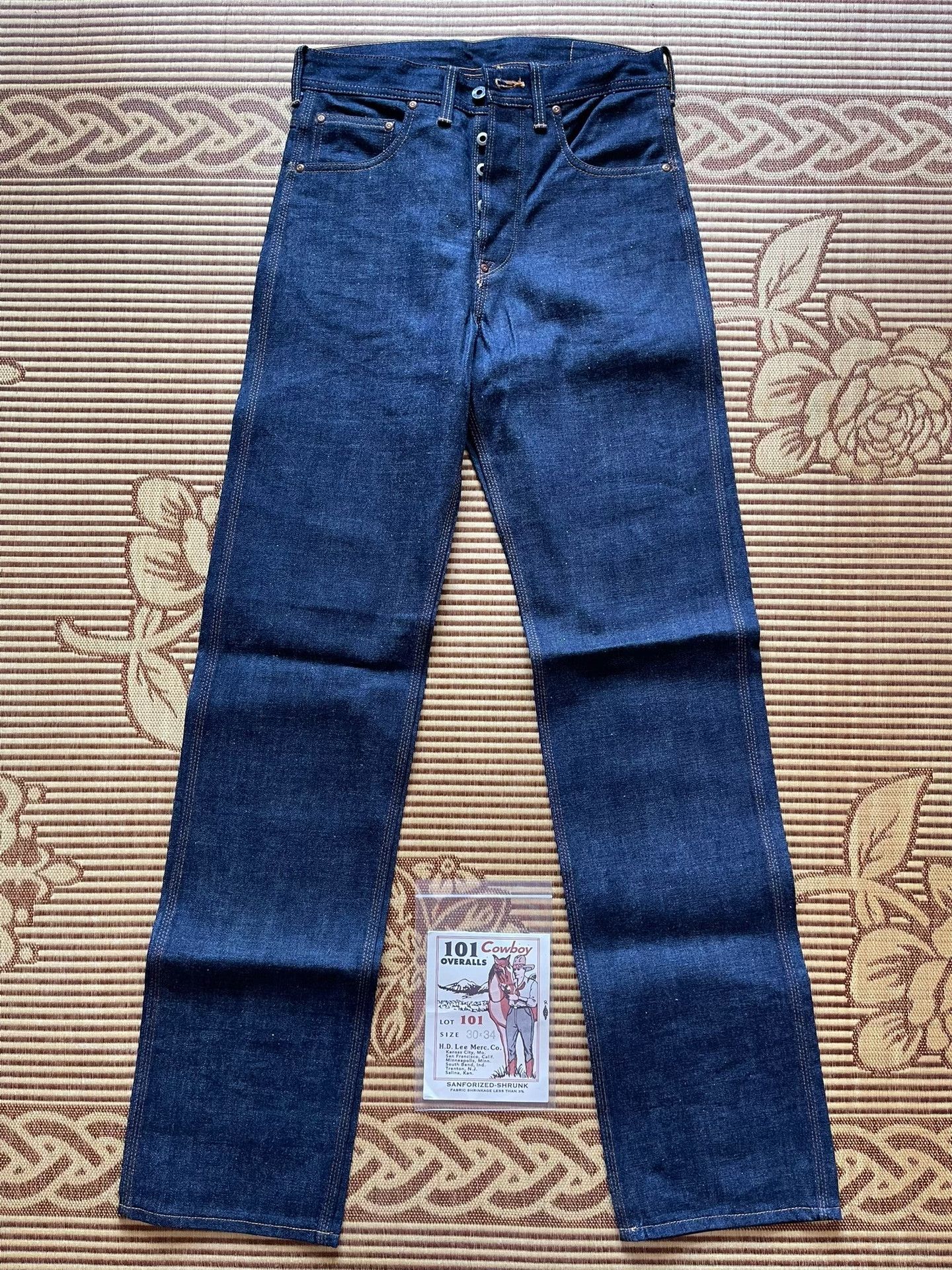 Lee Edwin Lee 101B Cowboy Jeans Size US 26 / EU 42 - 2 Thumbnail