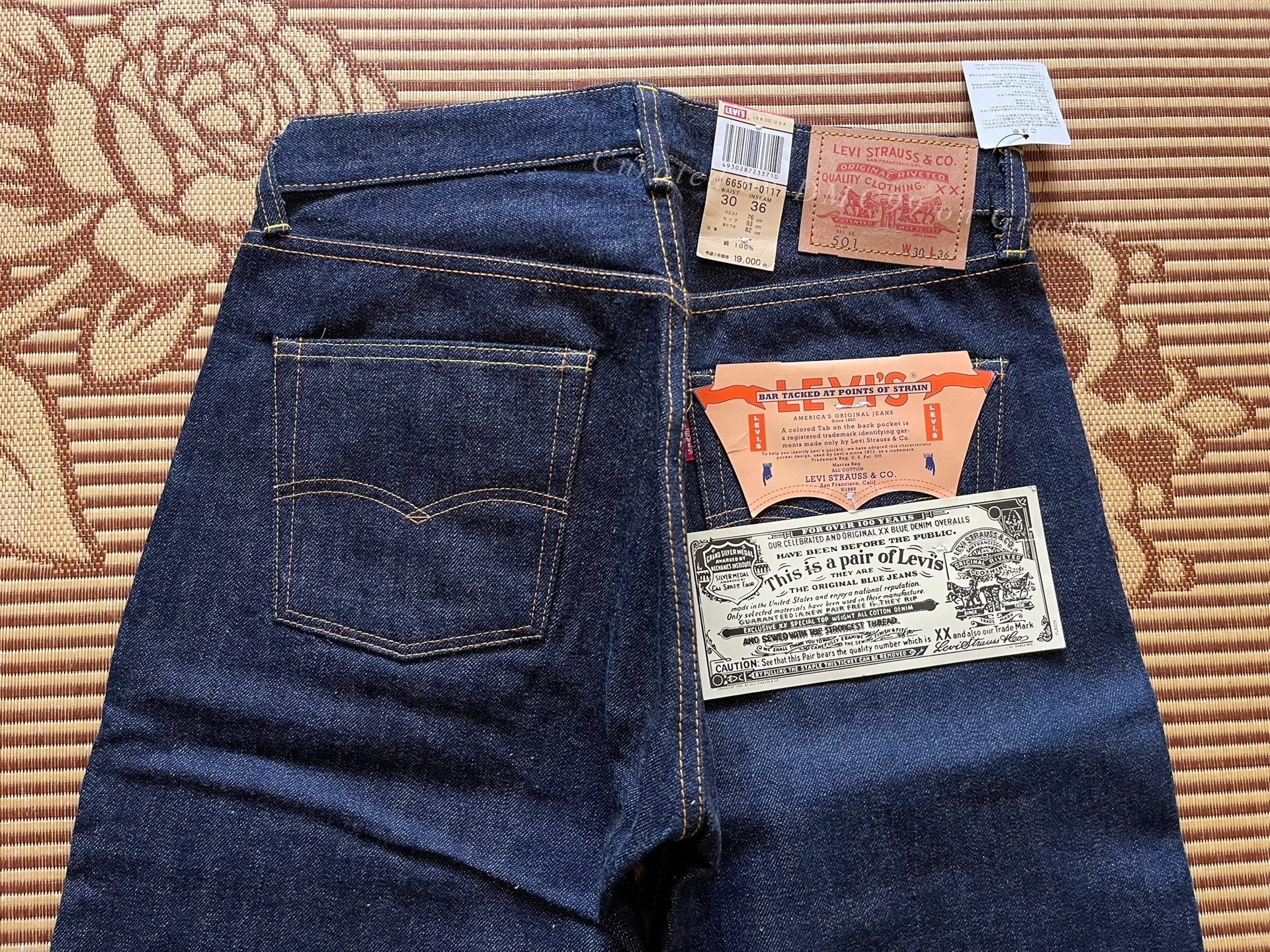 Levi's Vintage Clothing Levi's LVC 501 1966 60s Size US 30 / EU 46 - 4 Thumbnail