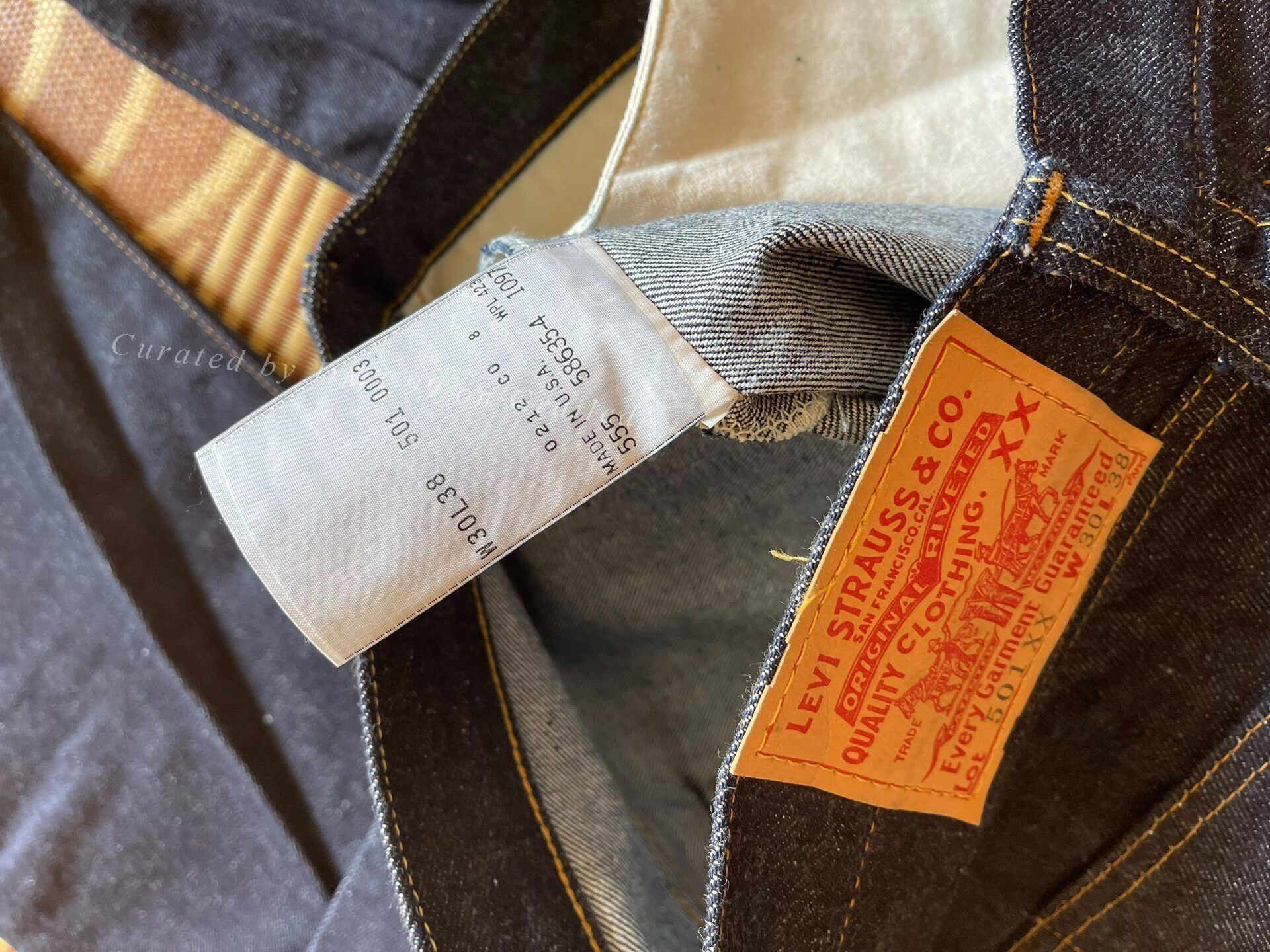 Levi's Vintage Clothing Levi's LVC 501XX 1955 Denim Jeans Size US 32 / EU 48 - 7 Thumbnail