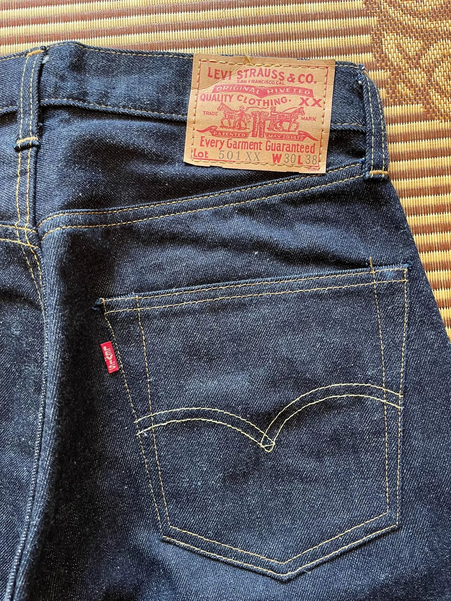 Levi's Vintage Clothing Levi's LVC 501XX 1955 Denim Jeans Size US 32 / EU 48 - 4 Thumbnail