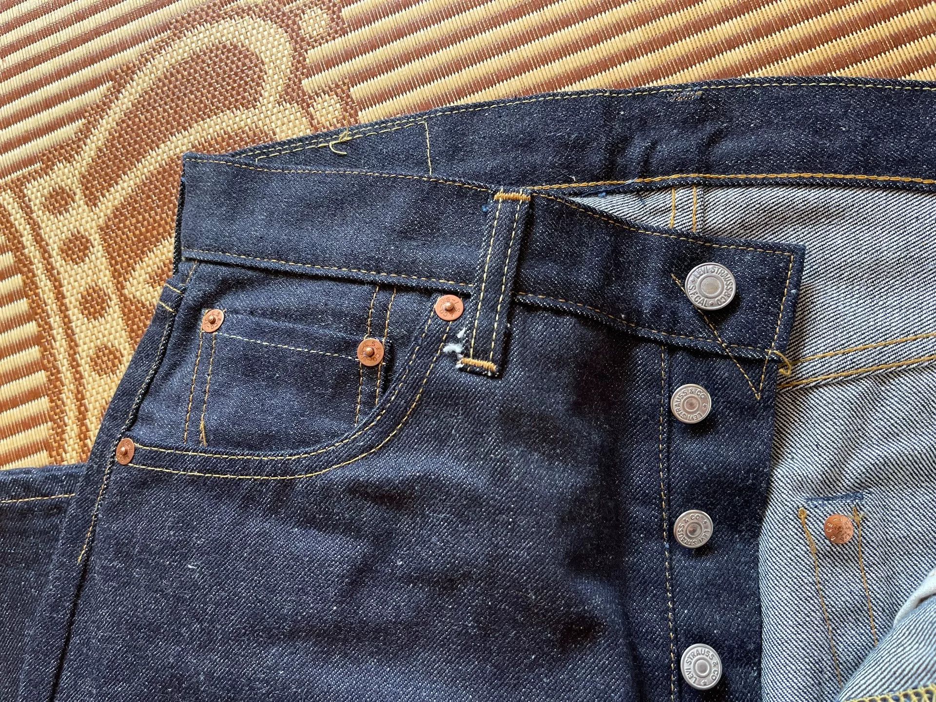 Levi's Vintage Clothing Levi's LVC 501XX 1955 Denim Jeans Size US 32 / EU 48 - 8 Thumbnail
