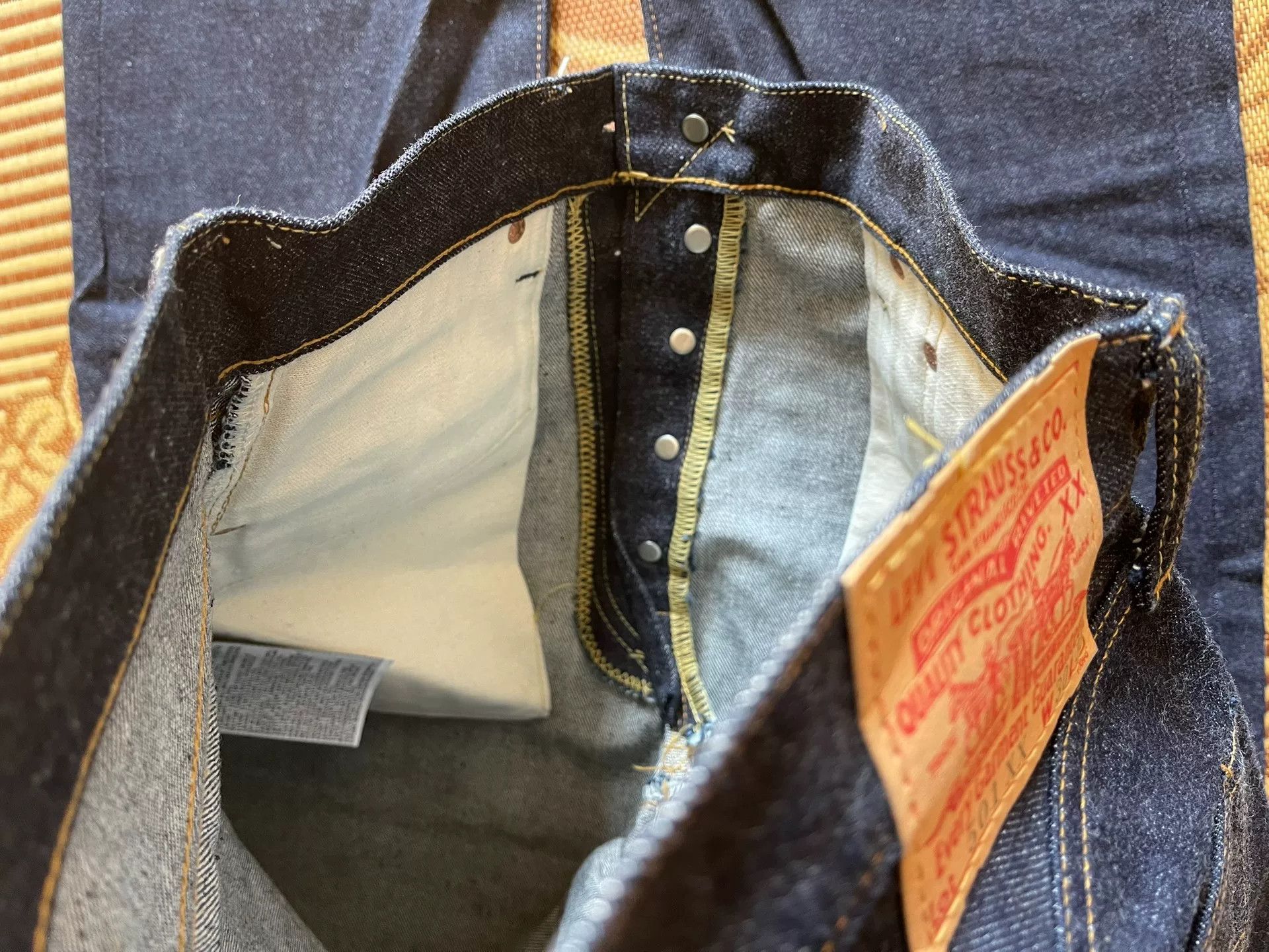 Levi's Vintage Clothing Levi's LVC 501XX 1955 Denim Jeans Size US 32 / EU 48 - 6 Thumbnail