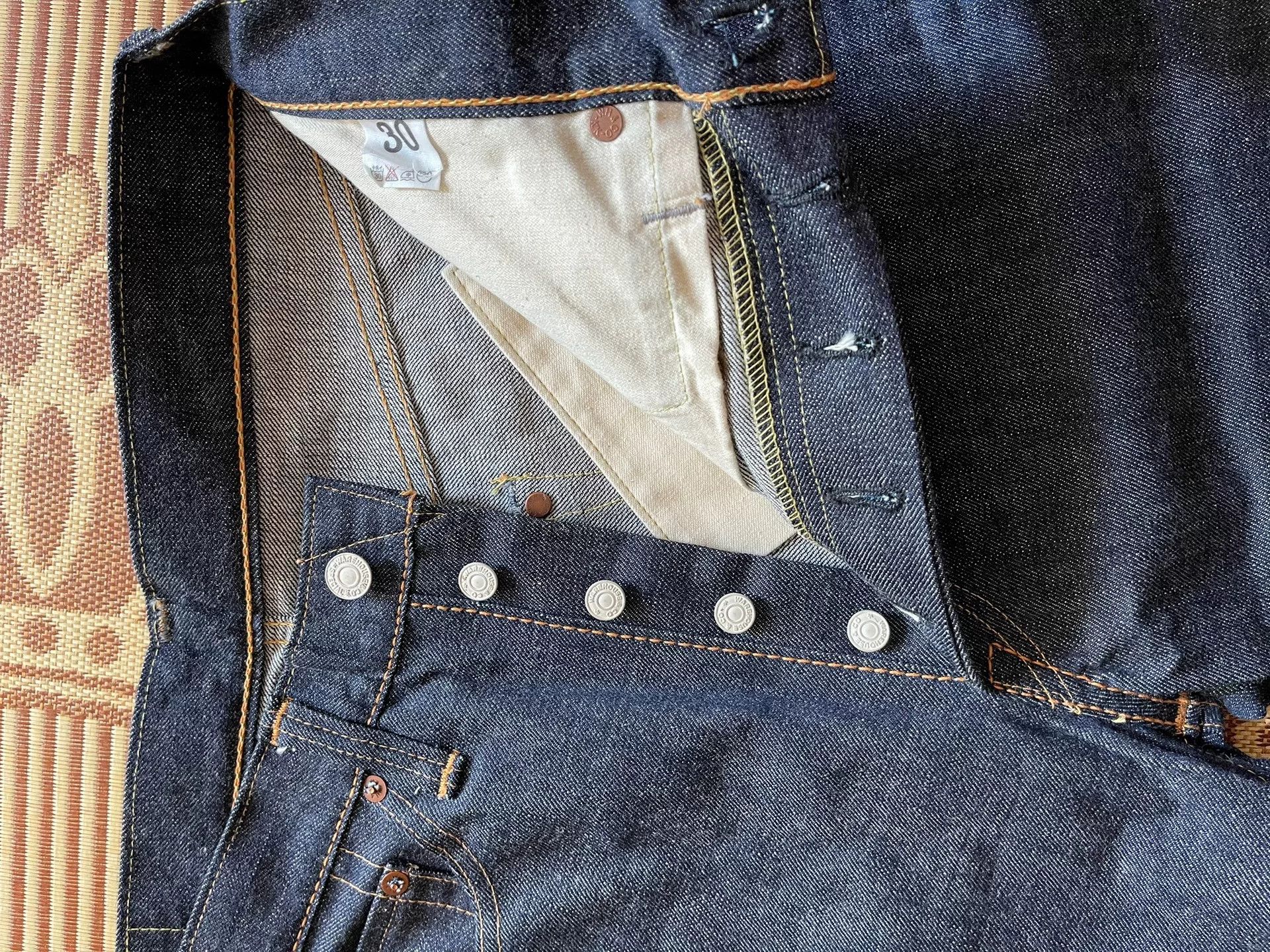 Warehouse & Co. Warehouse 1000xx Raw Denim Jeans Size US 40 / EU 56 - 5 Thumbnail