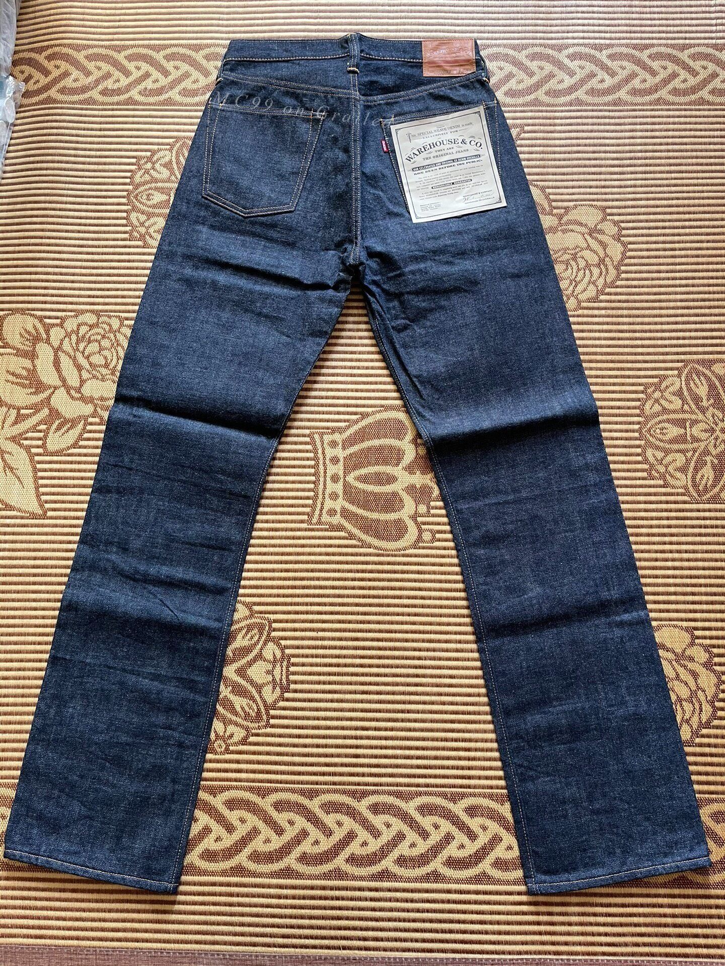 Warehouse & Co. Warehouse 1000xx Raw Denim Jeans Size US 40 / EU 56 - 8 Thumbnail