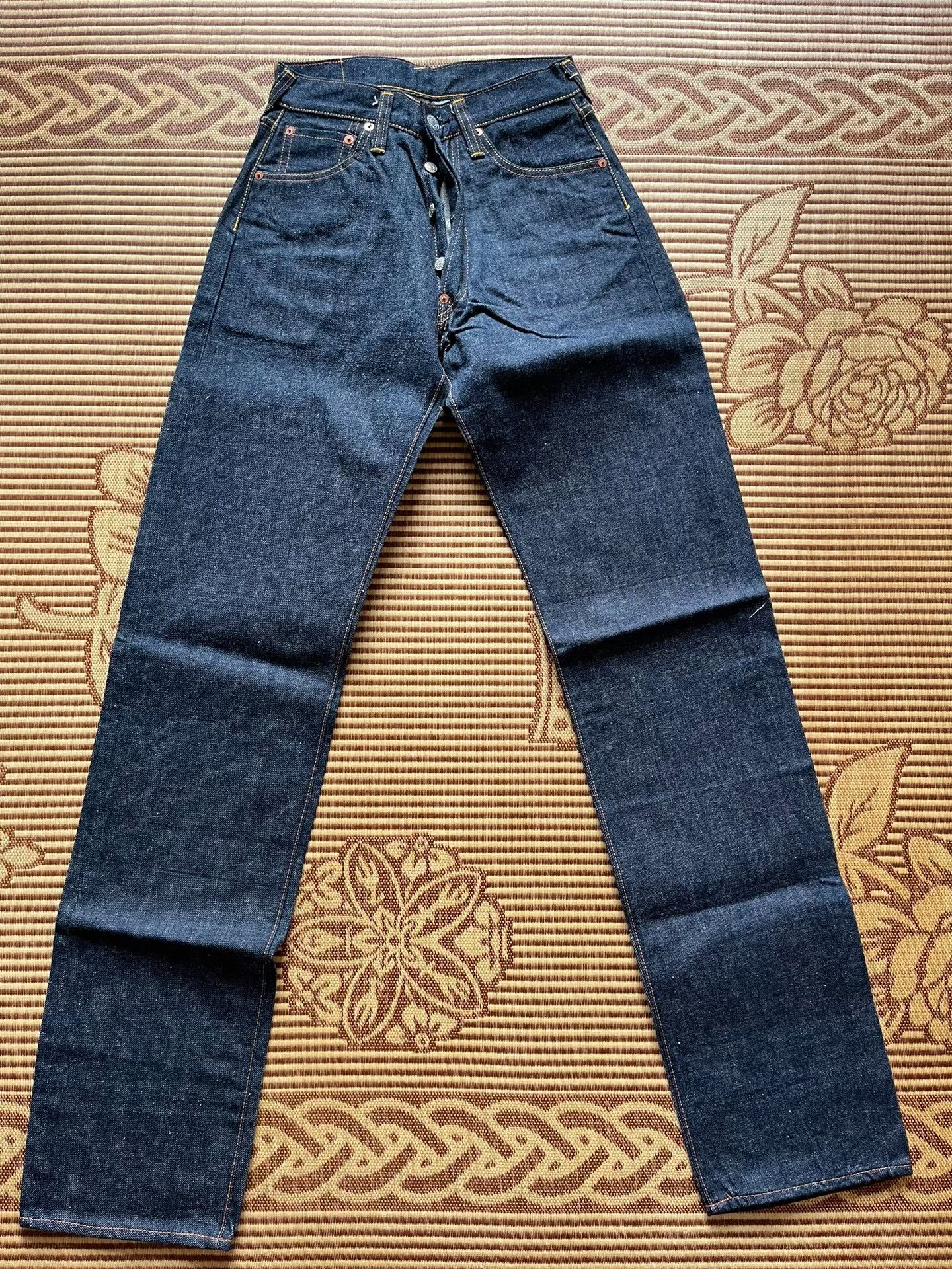 Evisu Evis No.1 2501RXX Black Ear Jeans W29 Size US 29 - 2 Thumbnail