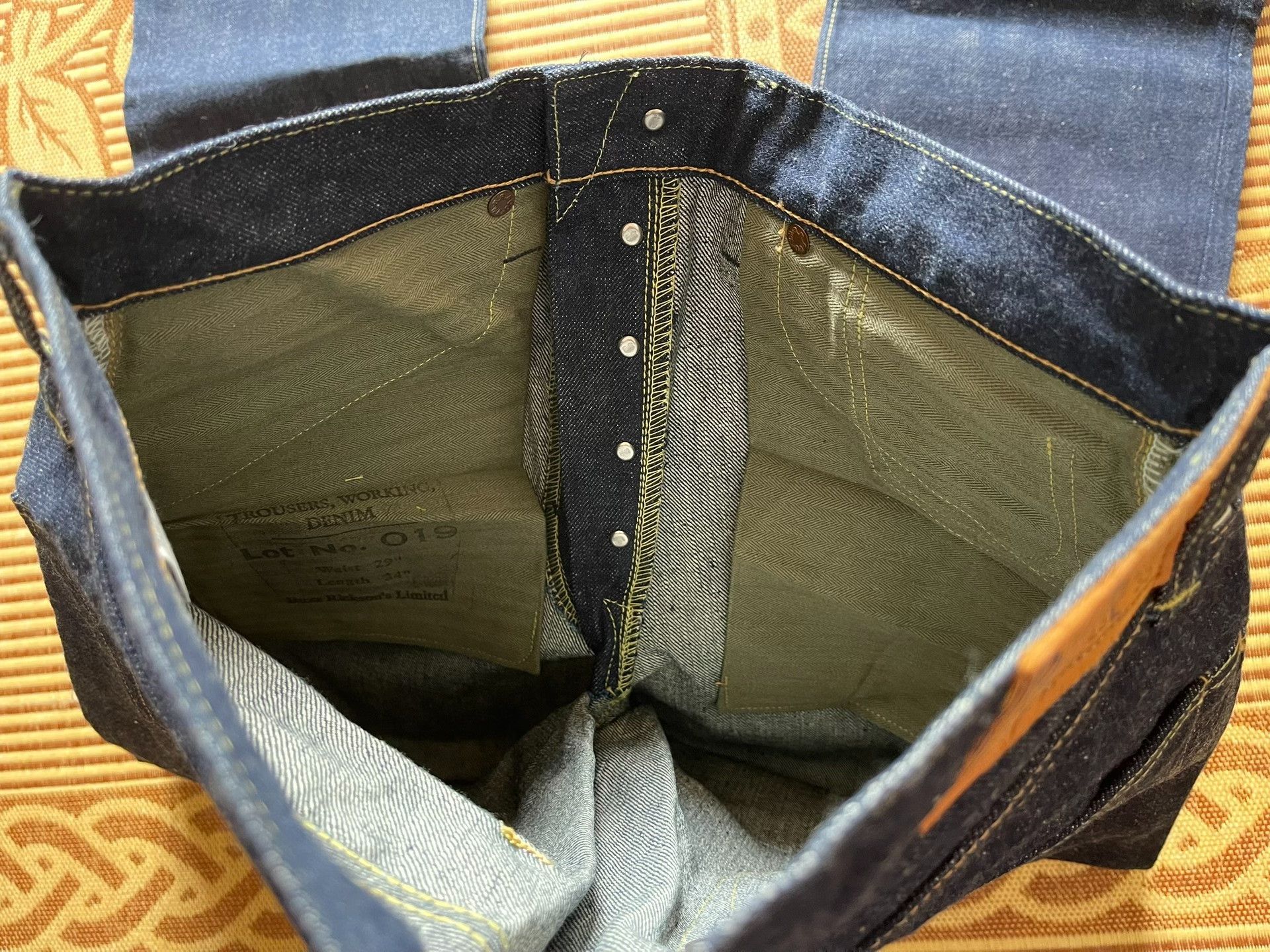 Buzz Rickson's Buzz Rickson M43019 Japanese Denim Size US 29 - 7 Thumbnail