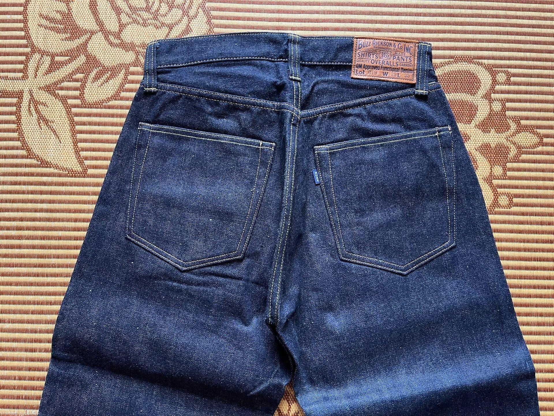 Buzz Rickson's Buzz Rickson M43019 Japanese Denim Size US 29 - 4 Thumbnail