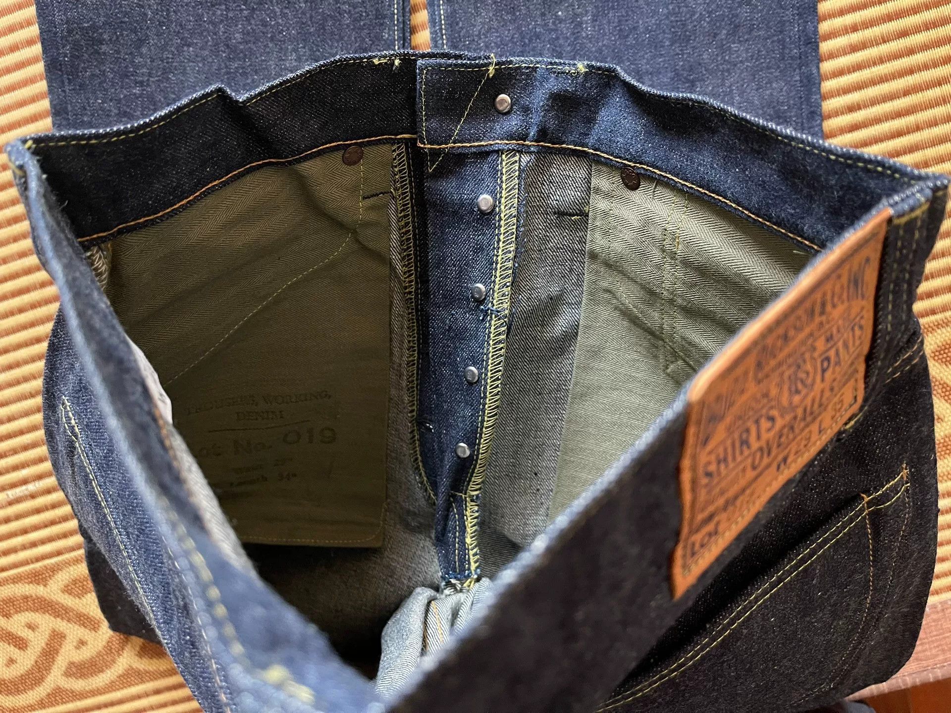Buzz Rickson's Buzz Rickson M43019 Jeans Size US 29 - 7 Thumbnail