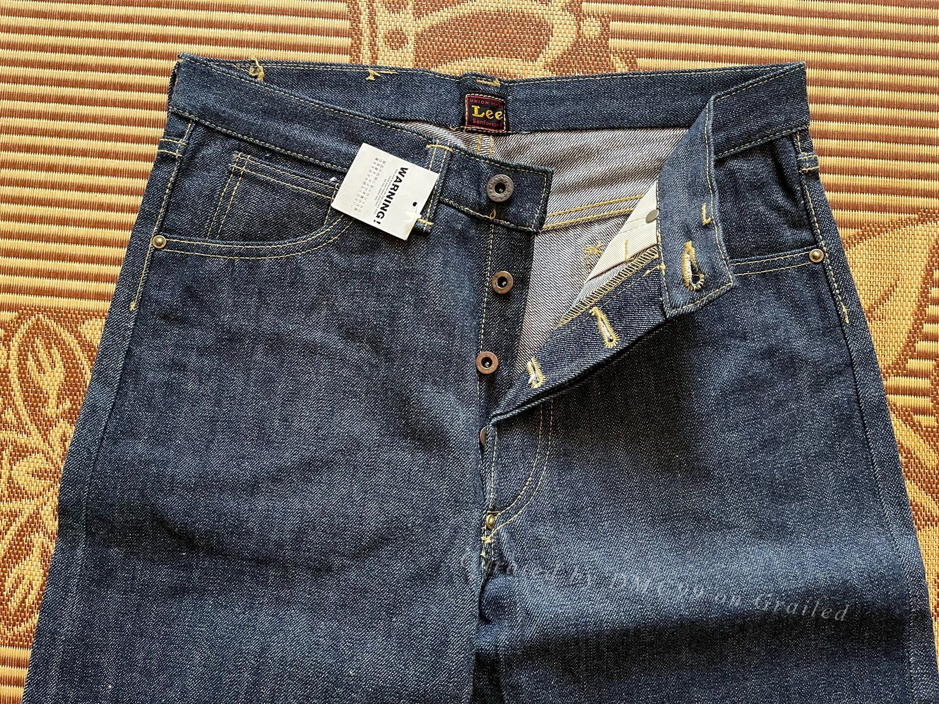 Lee Edwin Lee 101b 1942 Reissue Jeans Size US 30 / EU 46 - 5 Thumbnail