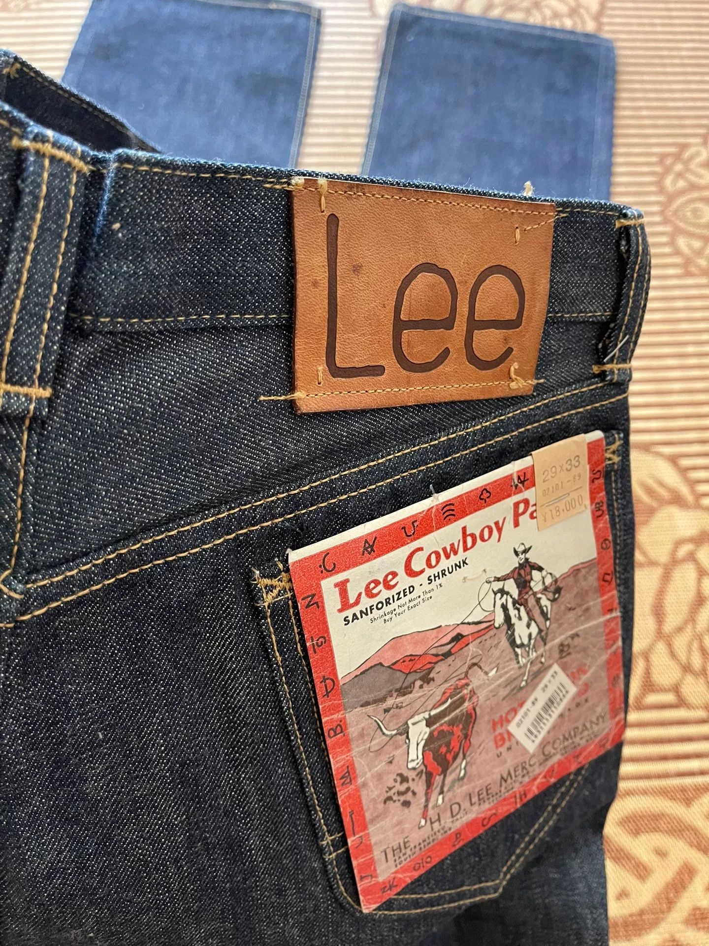 Lee Edwin Lee 101b 1942 Reissue Jeans Size US 30 / EU 46 - 7 Thumbnail