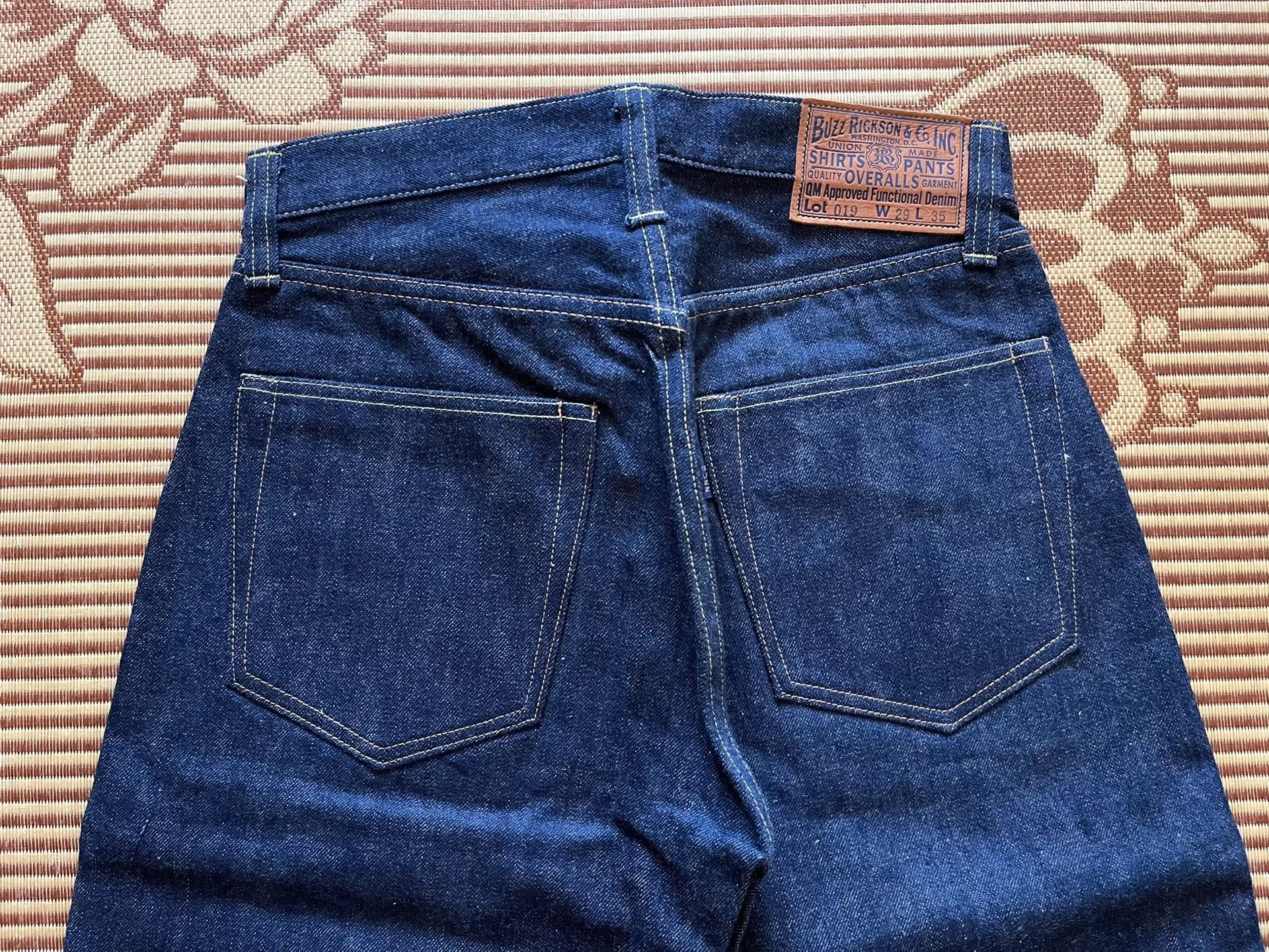 Buzz Rickson's Buzz Rickson M43019 Denim Pants Size US 29 - 4 Thumbnail