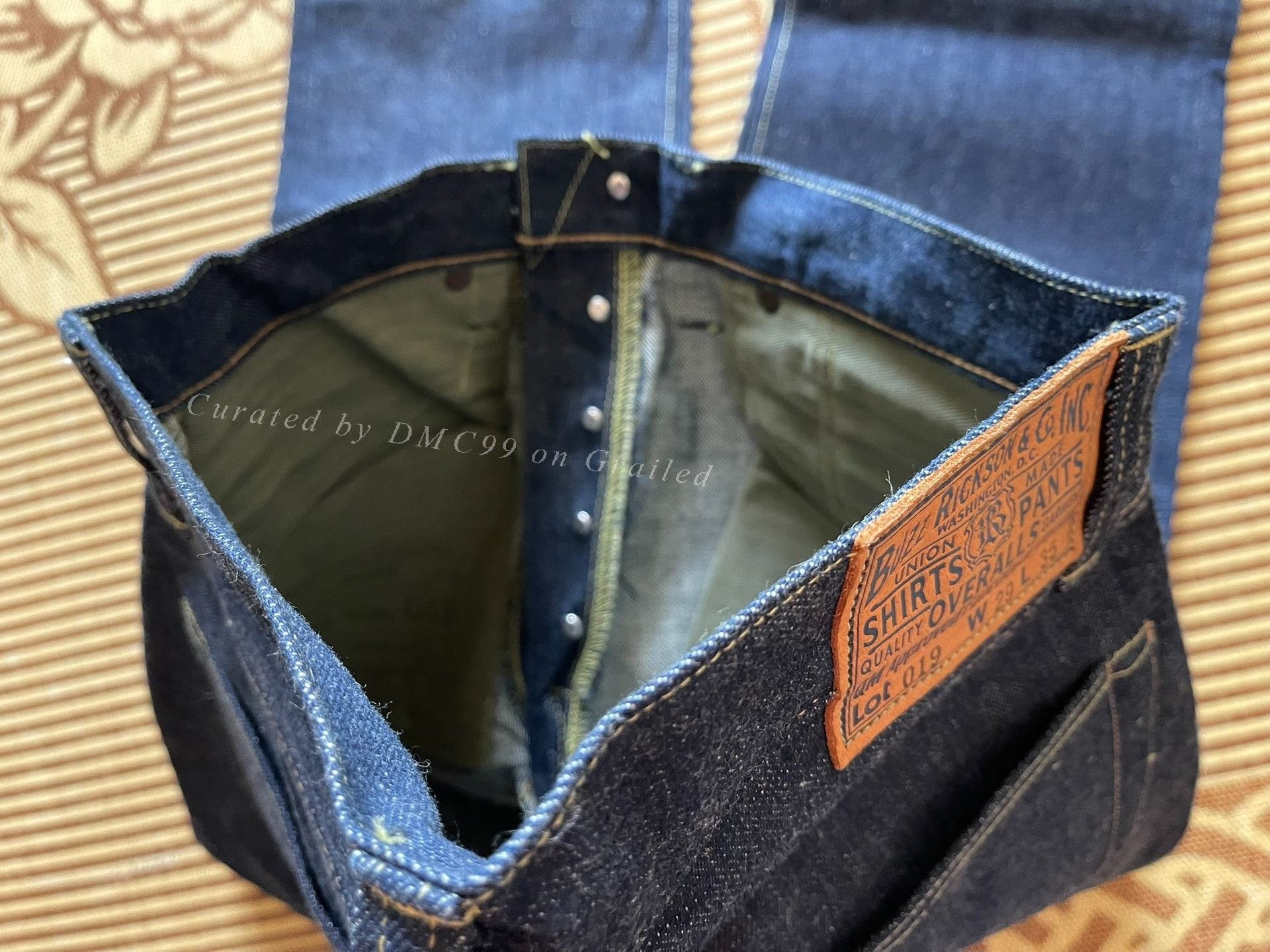 Buzz Rickson's Buzz Rickson M43019 Denim Pants Size US 29 - 7 Thumbnail