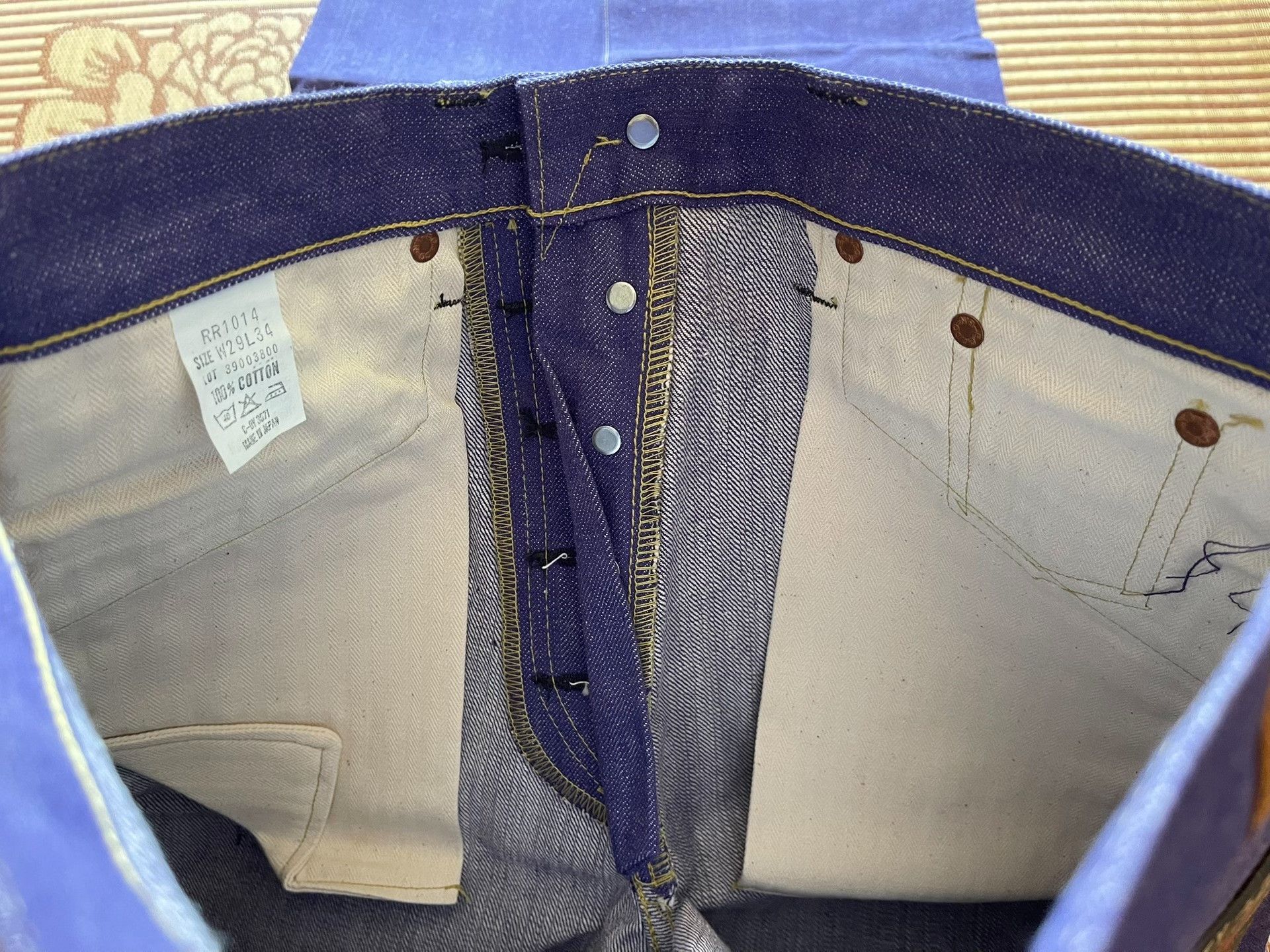 Other Bobson RR1014 Purple Dyed Jeans W29 Size US 29 - 7 Thumbnail