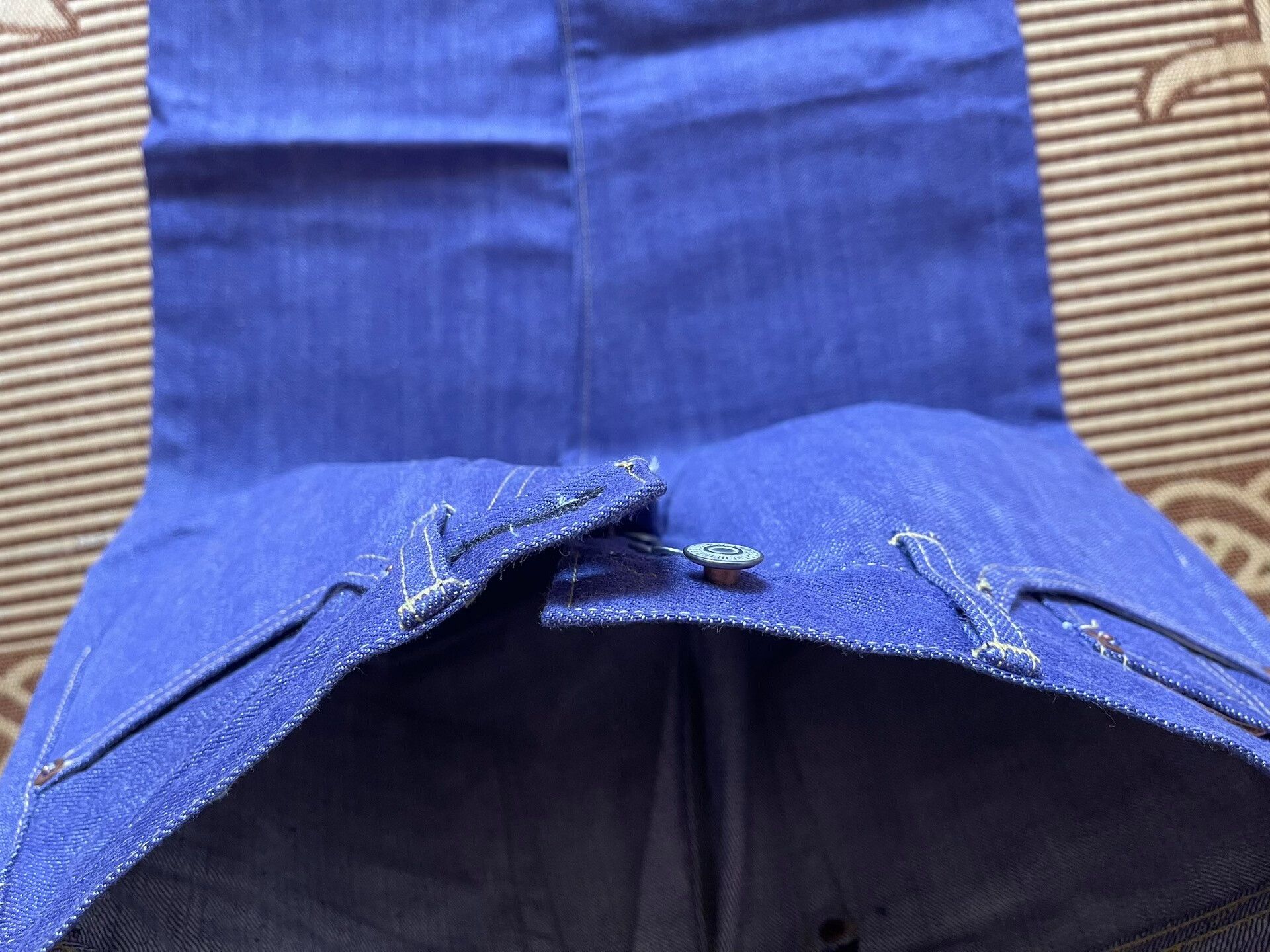Other Bobson RR1014 Purple Dyed Jeans W29 Size US 29 - 8 Thumbnail