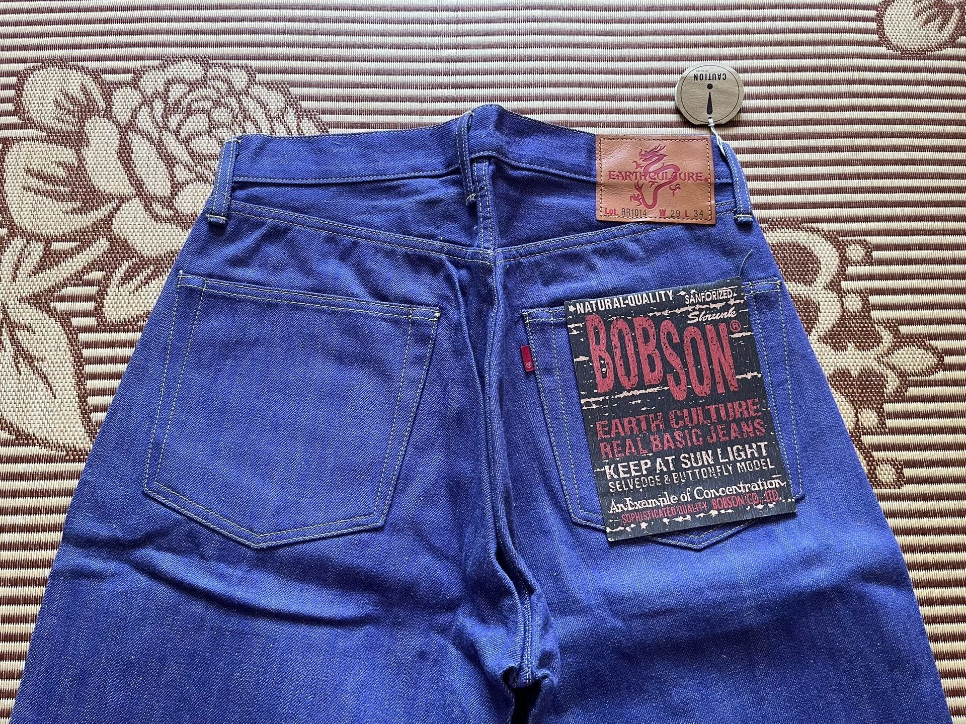 Other Bobson RR1014 Purple Dyed Jeans W29 Size US 29 - 4 Thumbnail