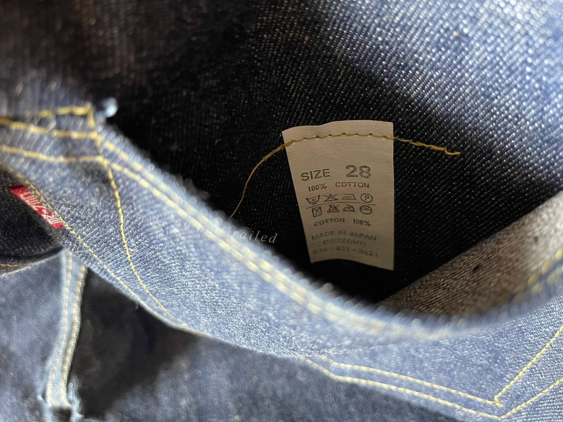 Other Denime WW2 1942-1944 Old Orizonti Jeans Size US 30 / EU 46 - 8 Thumbnail