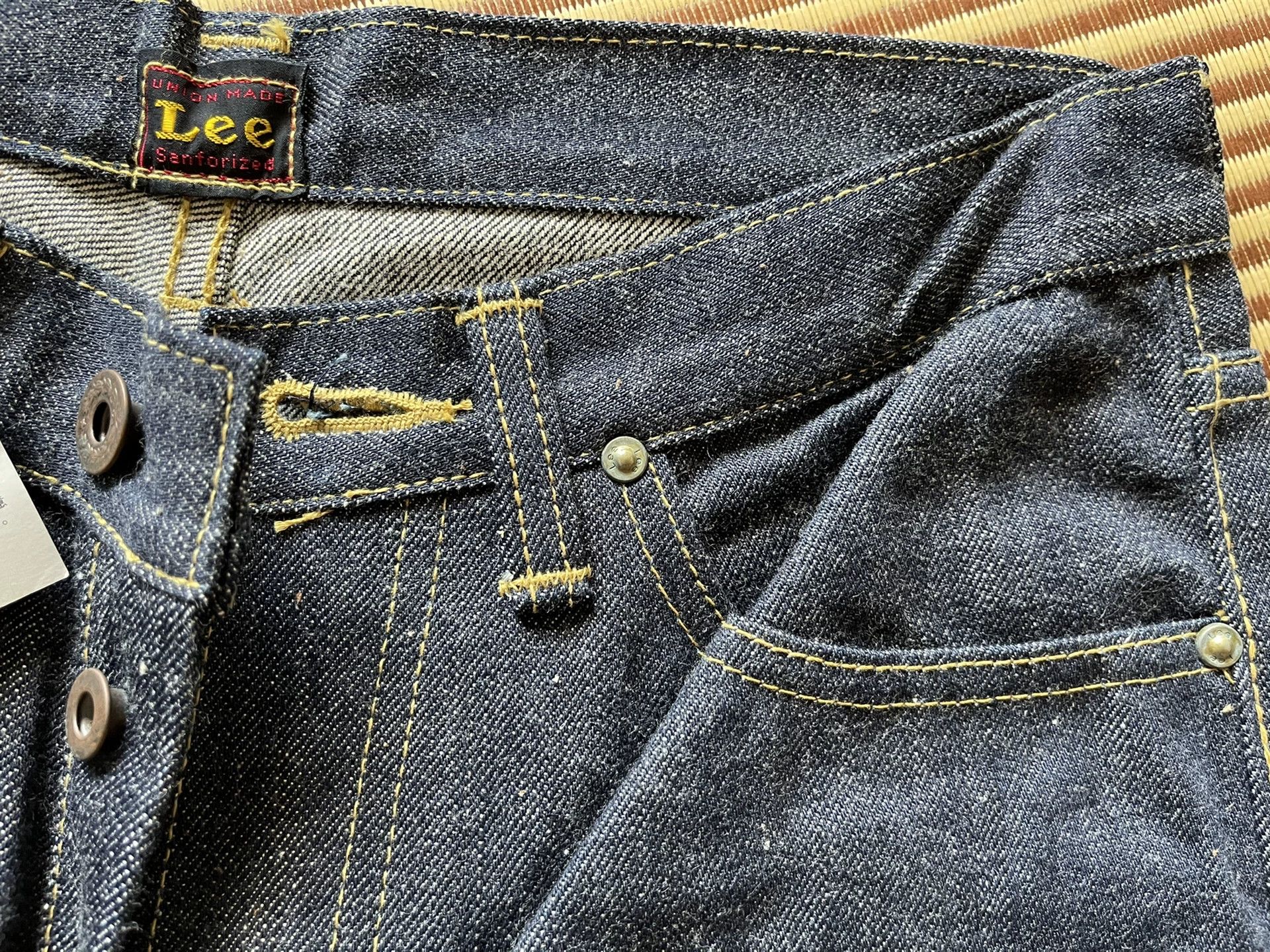 Lee Edwin Lee 1942 Raw Denim Jeans W28 Size US 28 / EU 44 - 5 Thumbnail