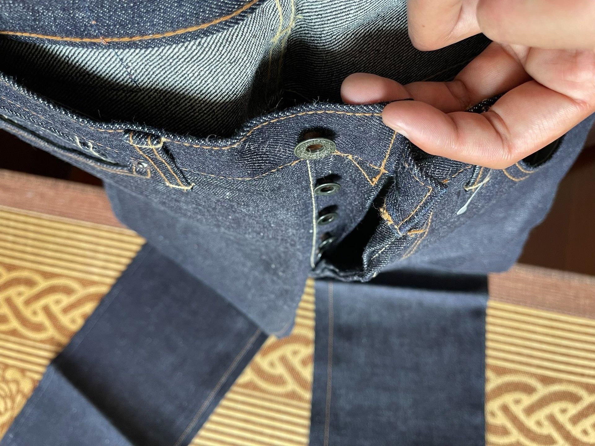 Blue Blue Japan Blue Way Jeans 1944 WW2 Size US 30 / EU 46 - 8 Thumbnail