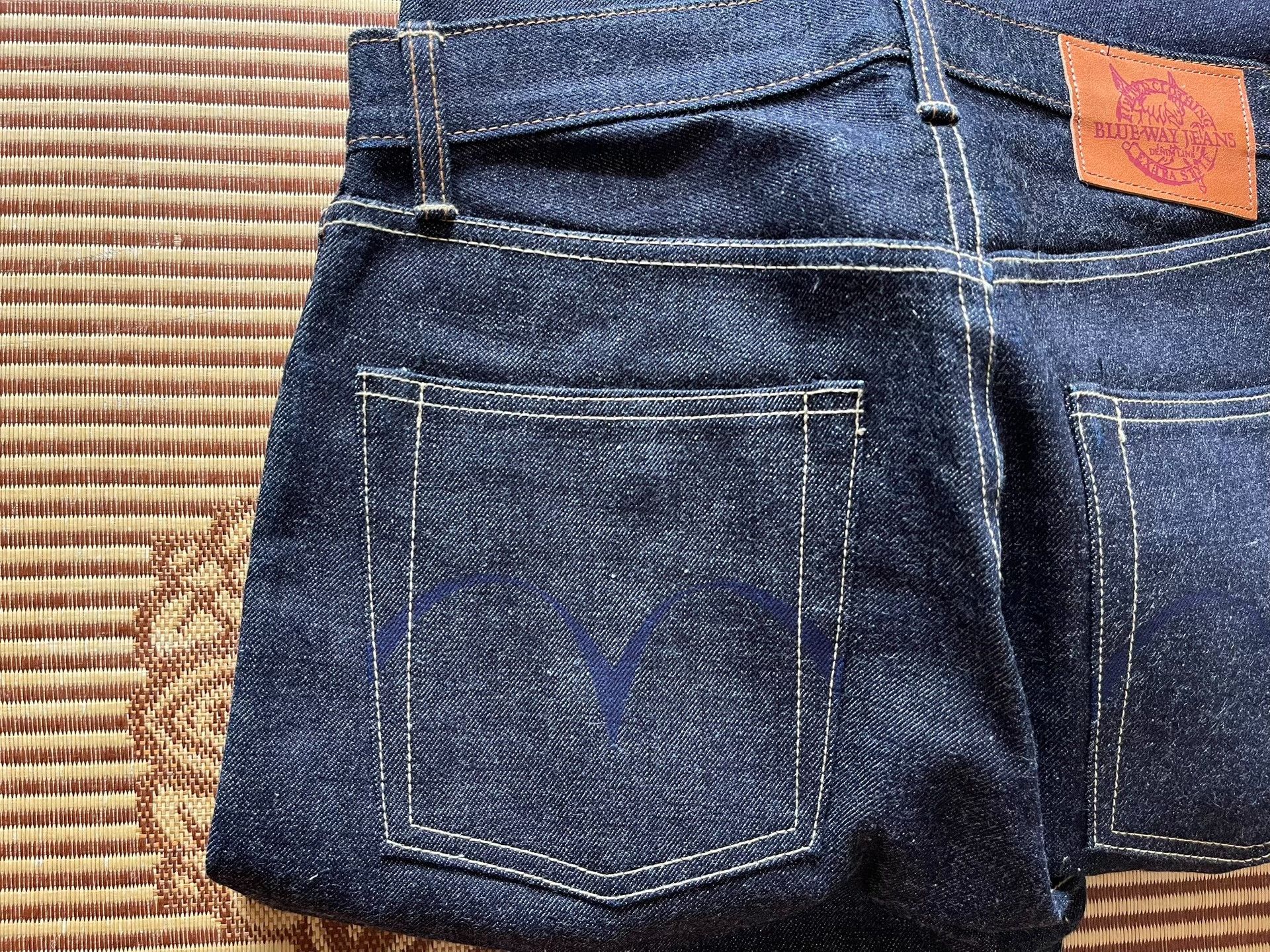 Blue Blue Japan Blue Way Jeans 1944 WW2 Size US 30 / EU 46 - 7 Thumbnail