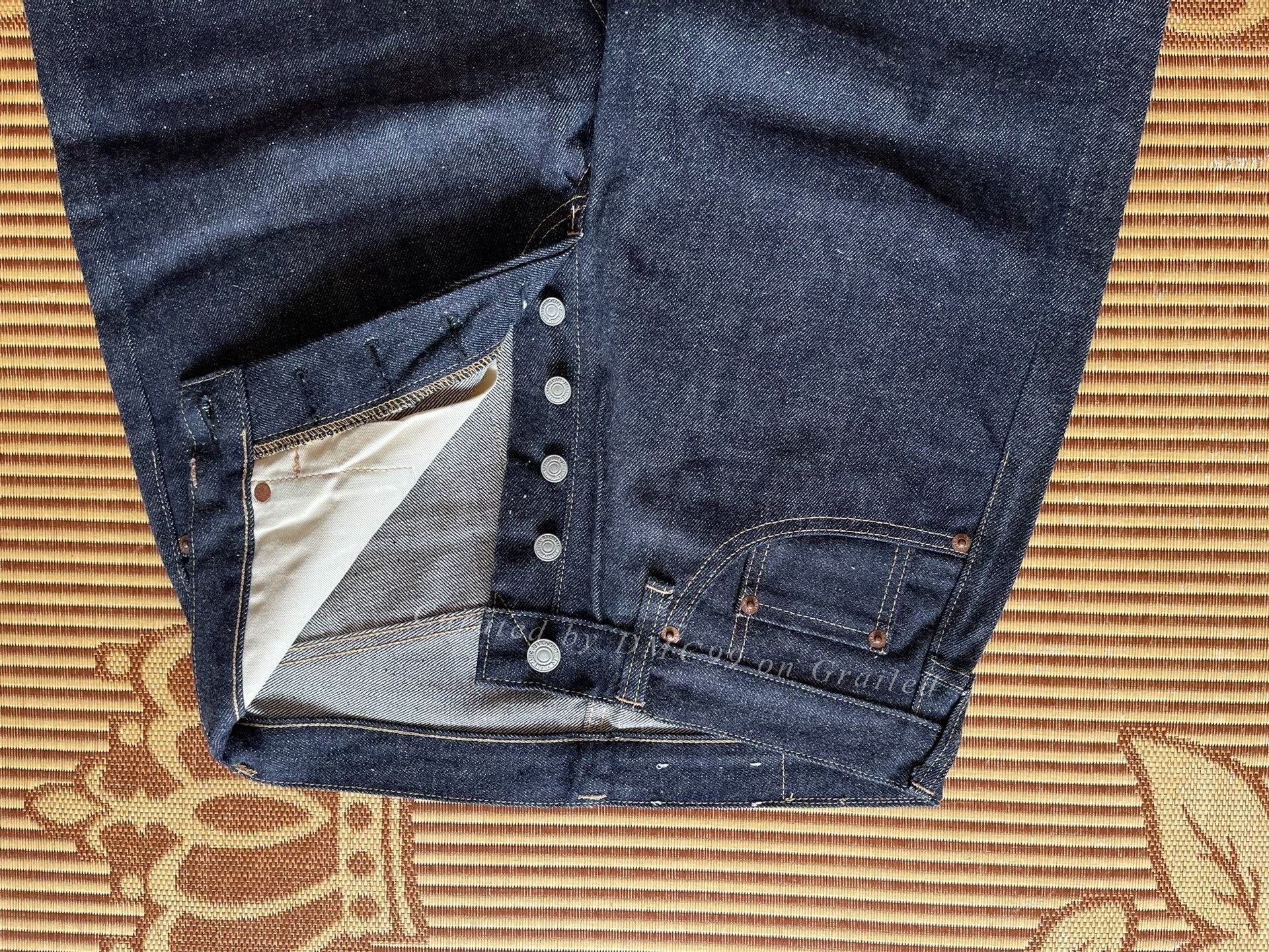 Johnbull Johnbull 1963 Sewing Chop Jeans Size US 31 - 5 Thumbnail