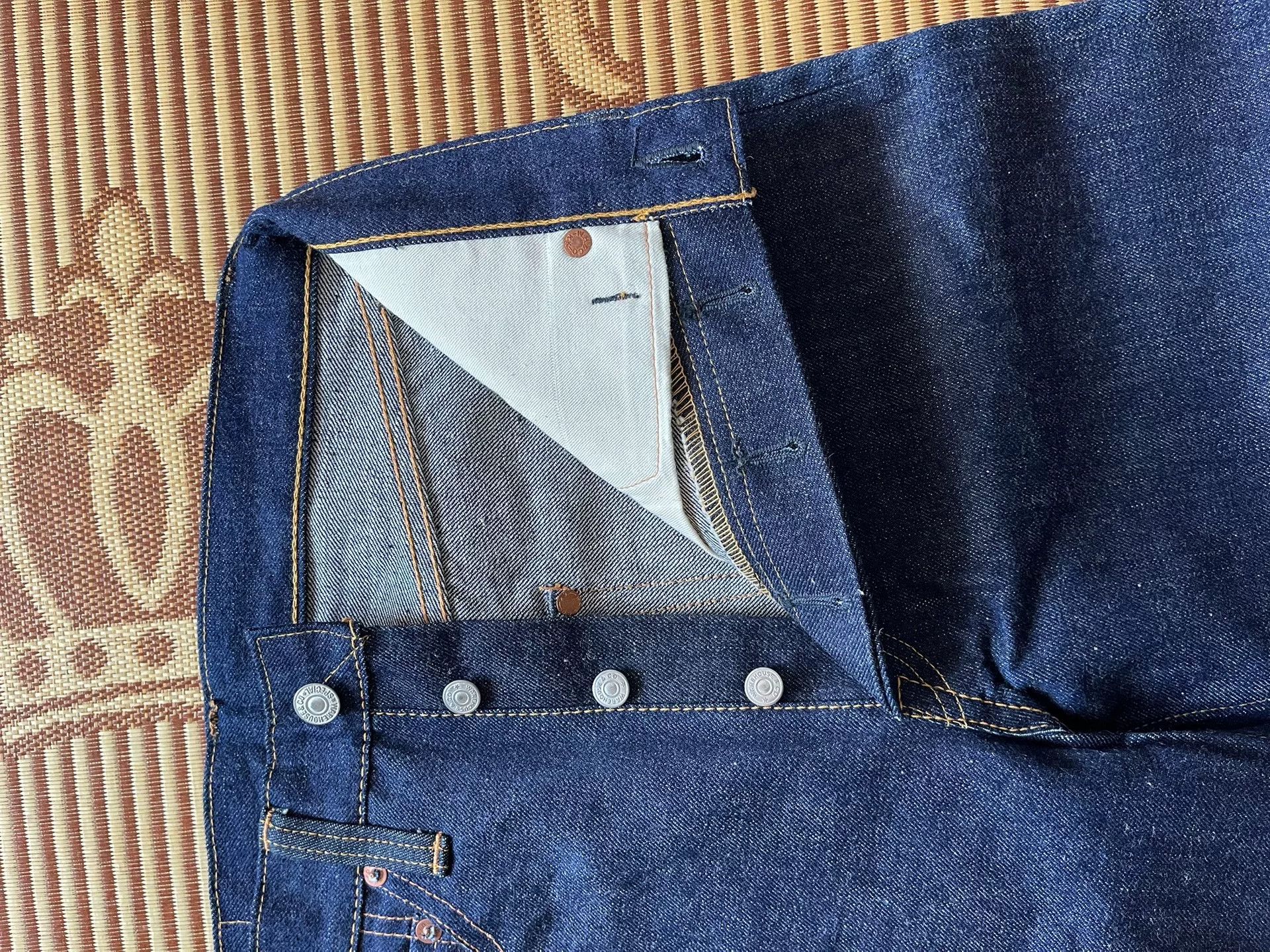 Warehouse & Co. Warehouse 1000 Natural Indigo Dyed Jeans W28 Size US 28 / EU 44 - 6 Thumbnail