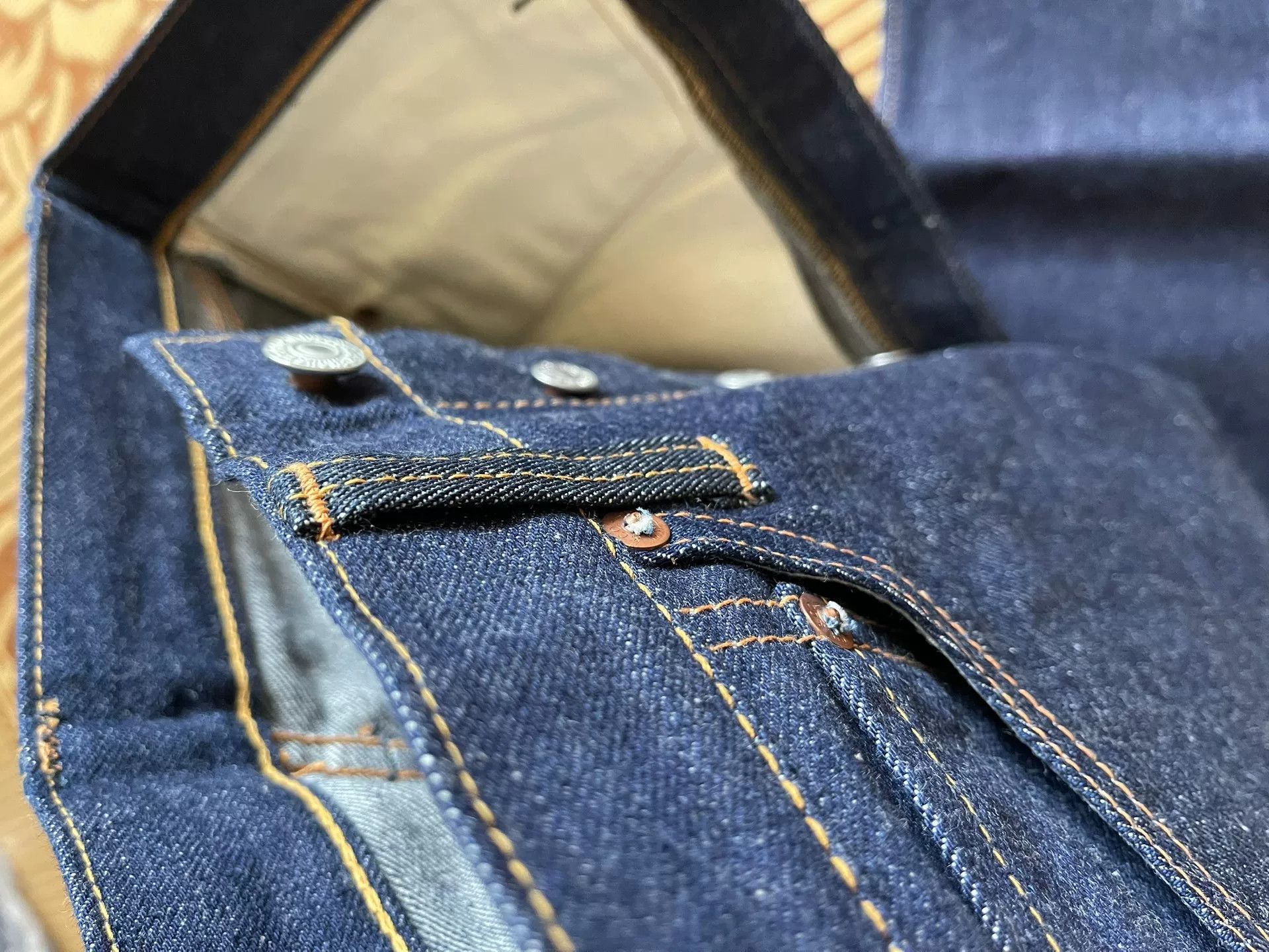 Warehouse & Co. Warehouse 1000 Natural Indigo Dyed Jeans W28 Size US 28 / EU 44 - 7 Thumbnail