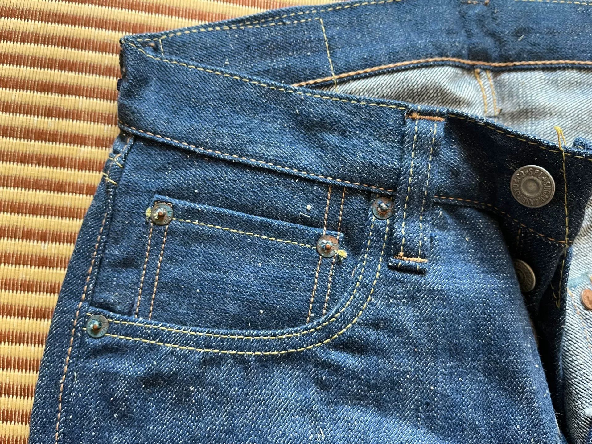 Sugar Cane Sugar Cane SC40200 True Blue Jeans Size US 26 / EU 42 - 5 Thumbnail