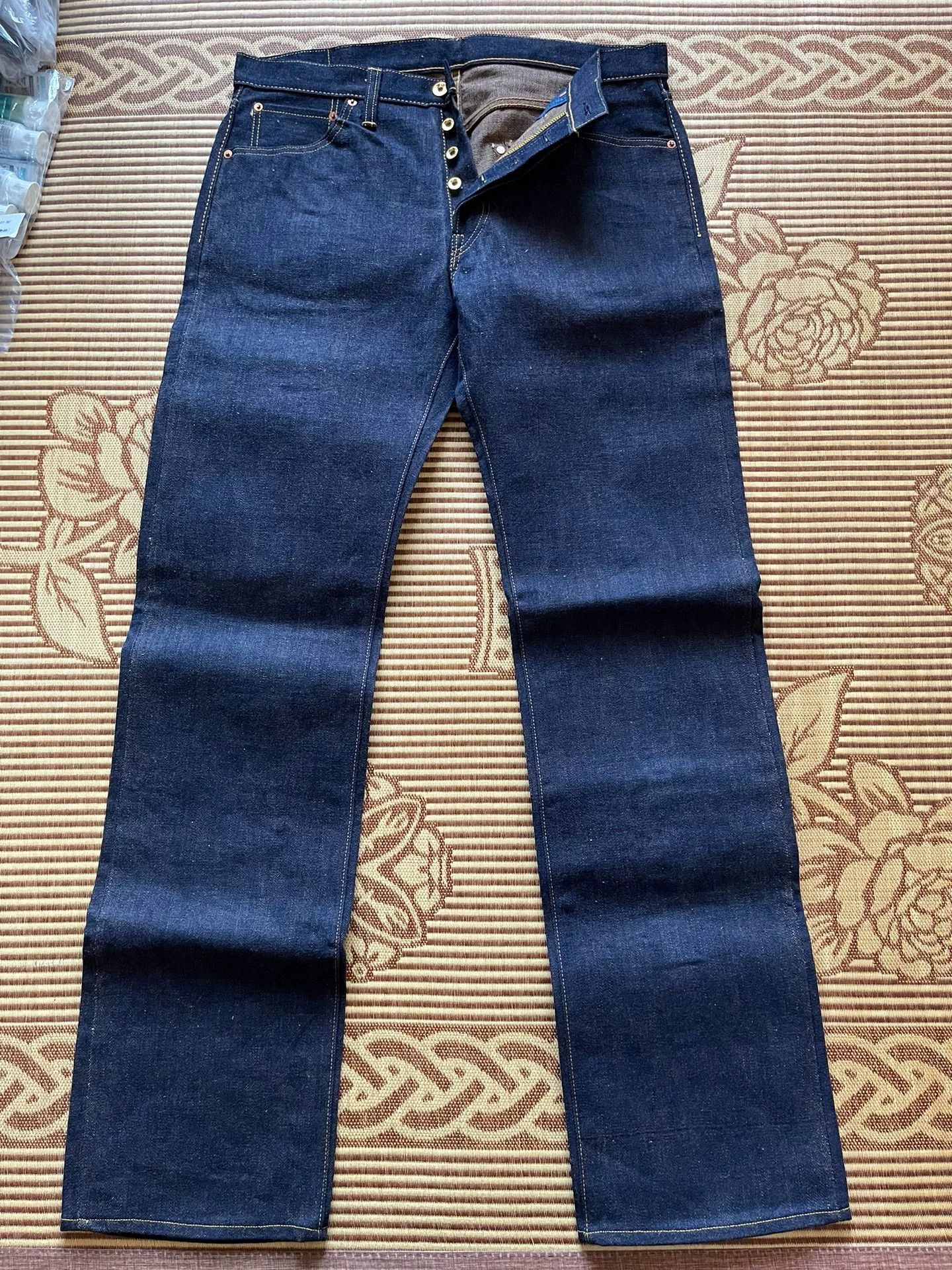 Samurai Jeans Samurai Jeans S5000COG-AI 18th Anniv 18oz Raw Denim Size US 44 / EU 60 - 2 Thumbnail