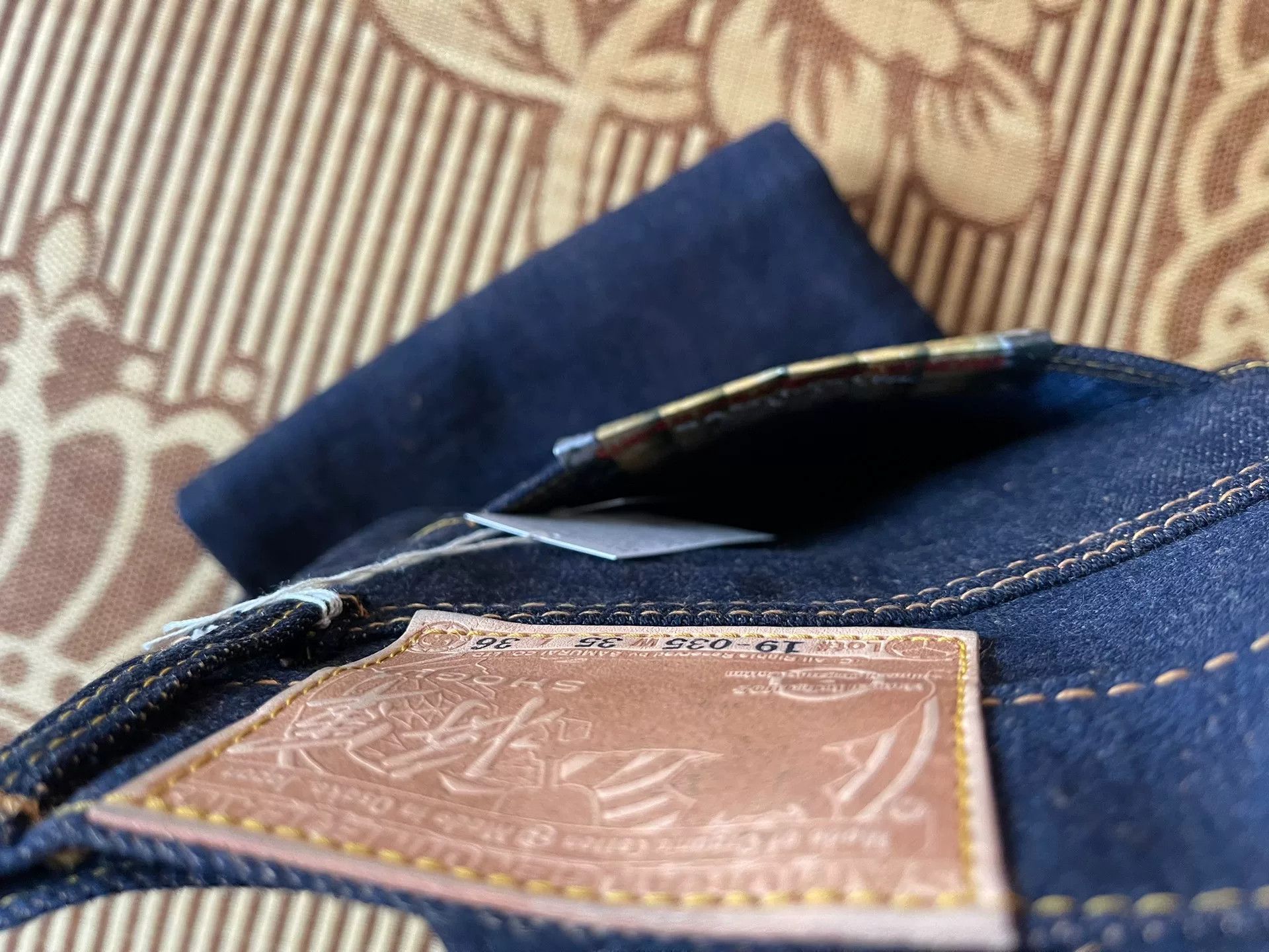 Samurai Jeans Samurai Jeans S5000COG-AI 18th Anniv 18oz Raw Denim Size US 44 / EU 60 - 5 Thumbnail