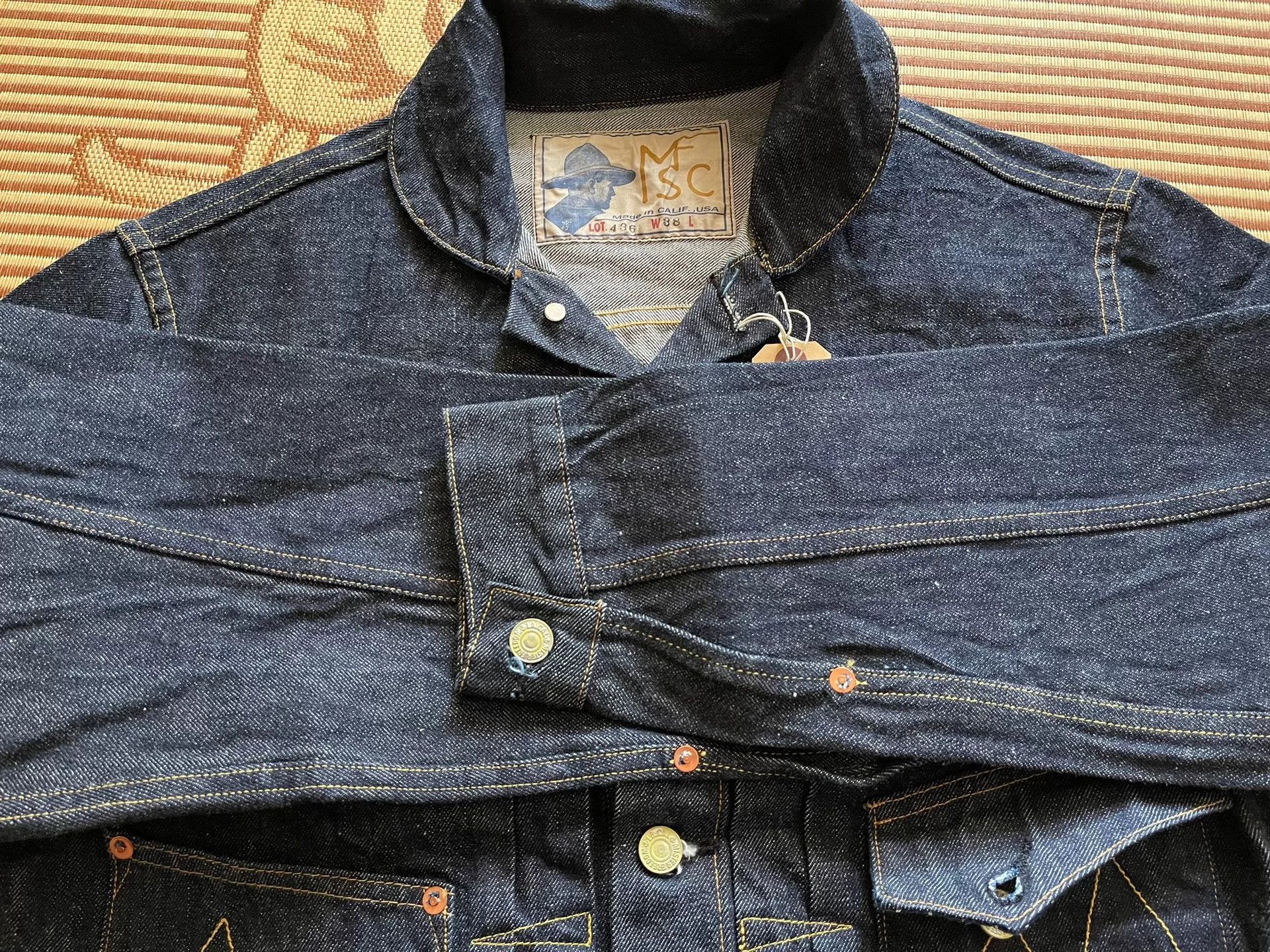 Mister Freedom Mister Freedom 436 Indigo Denim Jacket Size US M / EU 48-50 / 2 - 9 Thumbnail