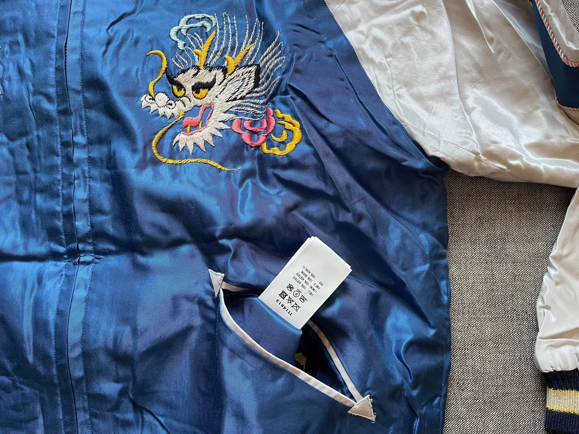 Other Tailor Toyo Yokosuka Embroidered Jacket Size US XL / EU 56 / 4 - 7 Thumbnail