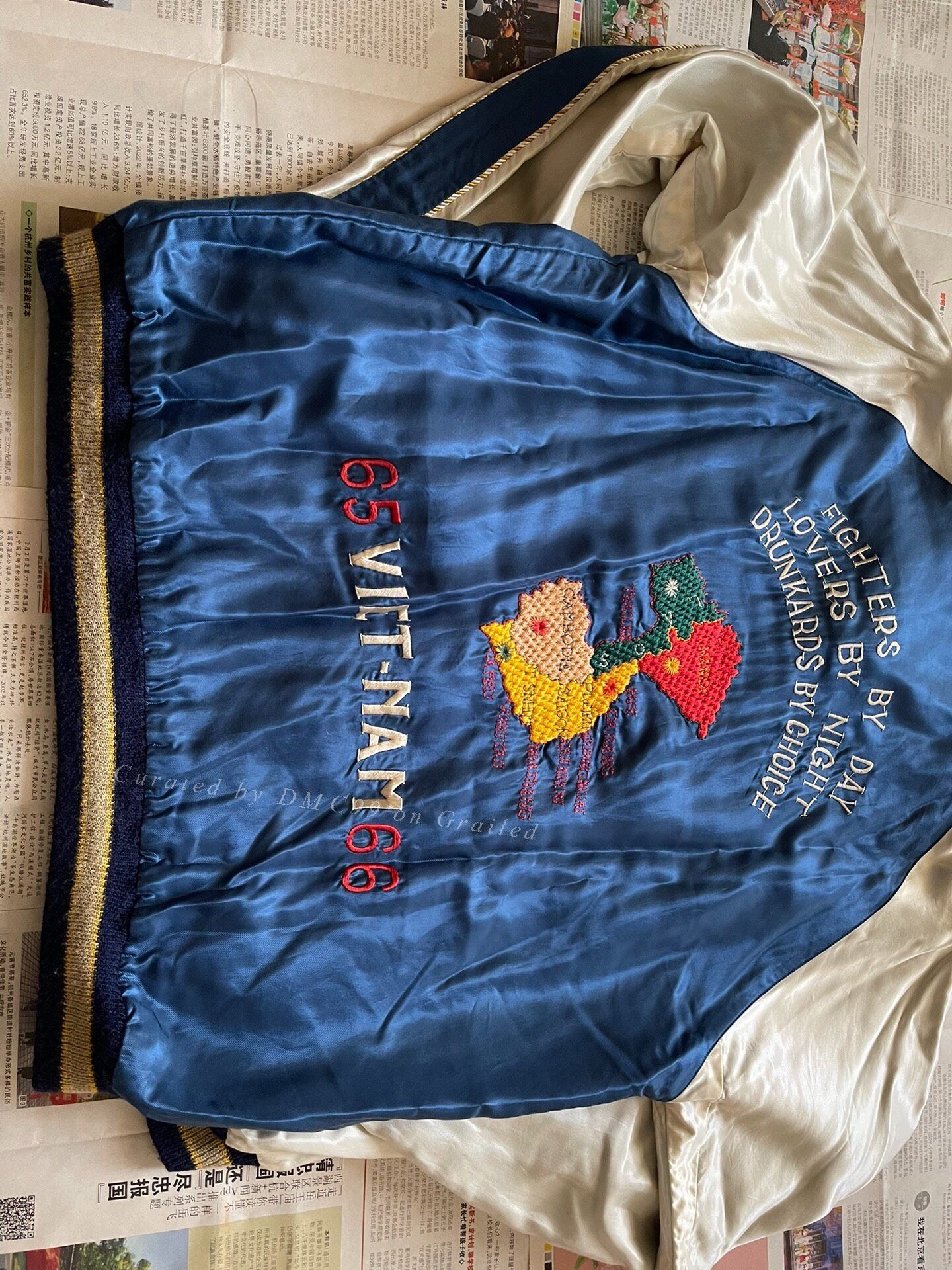 Tailor Toyo Toyo Yokosuka Embroidery Jacket XL Size US XL / EU 56 / 4 - 5 Thumbnail