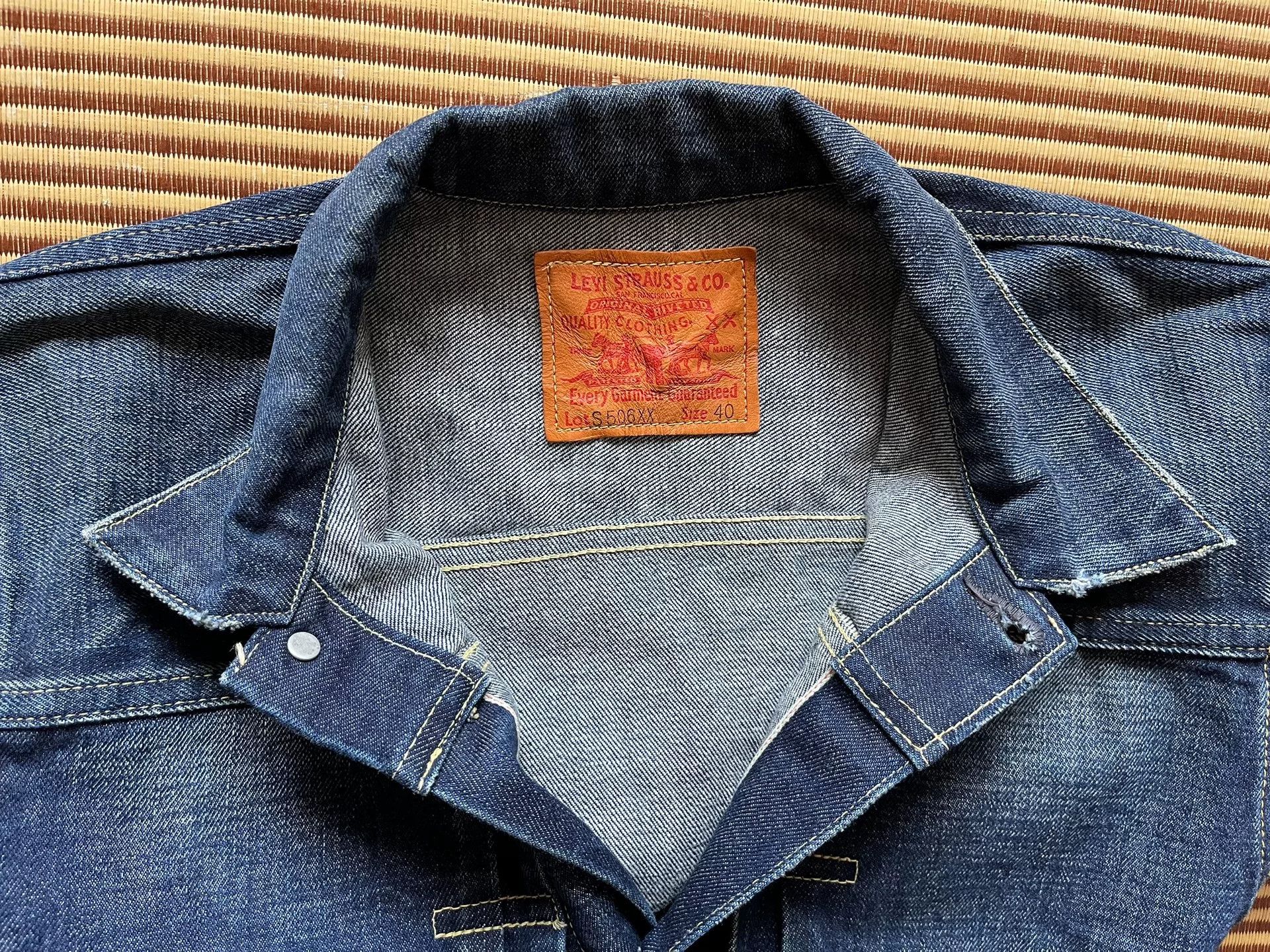 Levi's Vintage Clothing Levi's LVC S506XX Denim Jacket Size US S / EU 44-46 / 1 - 8 Thumbnail