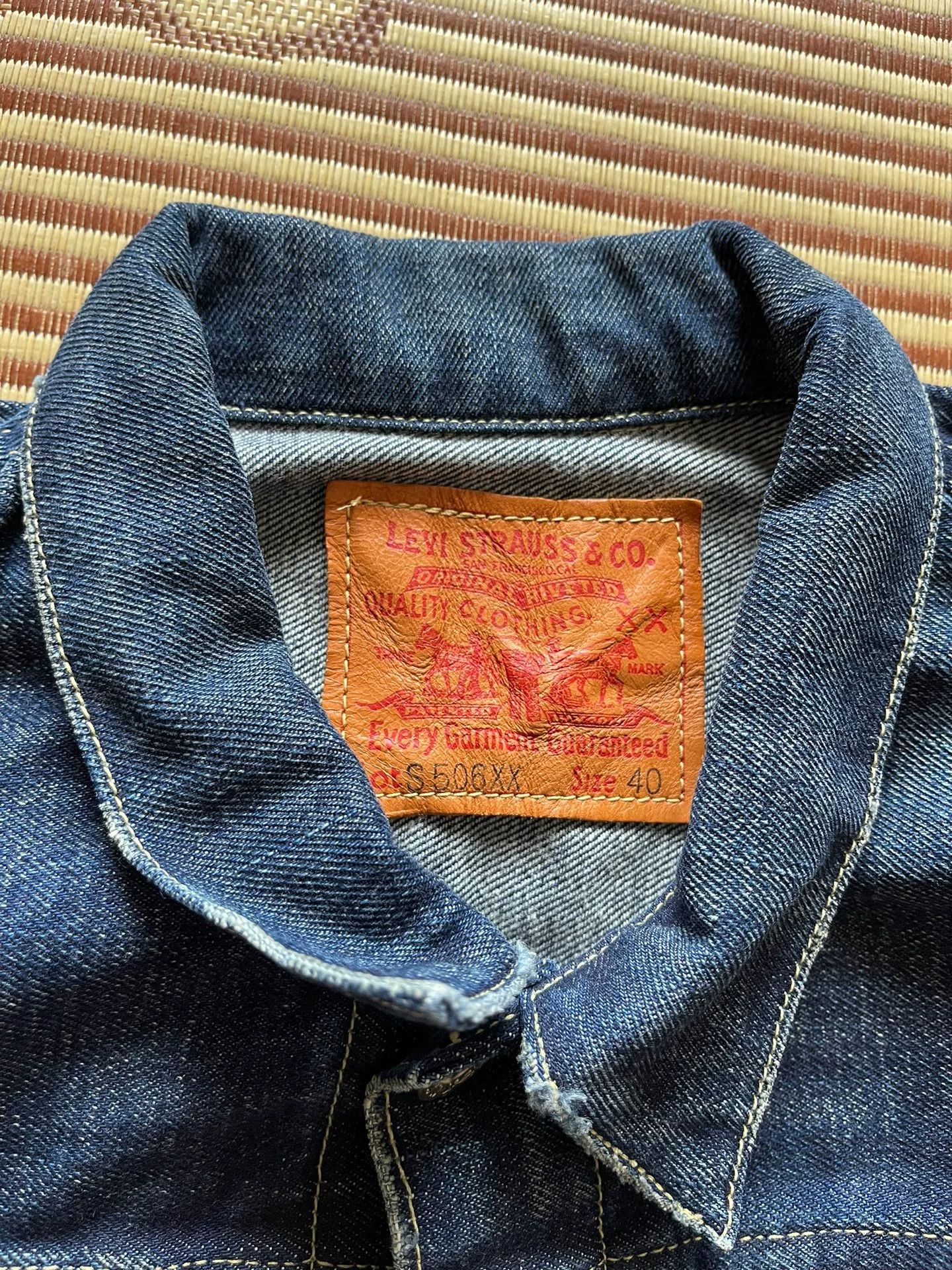 Levi's Vintage Clothing Levi's LVC S506XX Denim Jacket Size US S / EU 44-46 / 1 - 3 Thumbnail