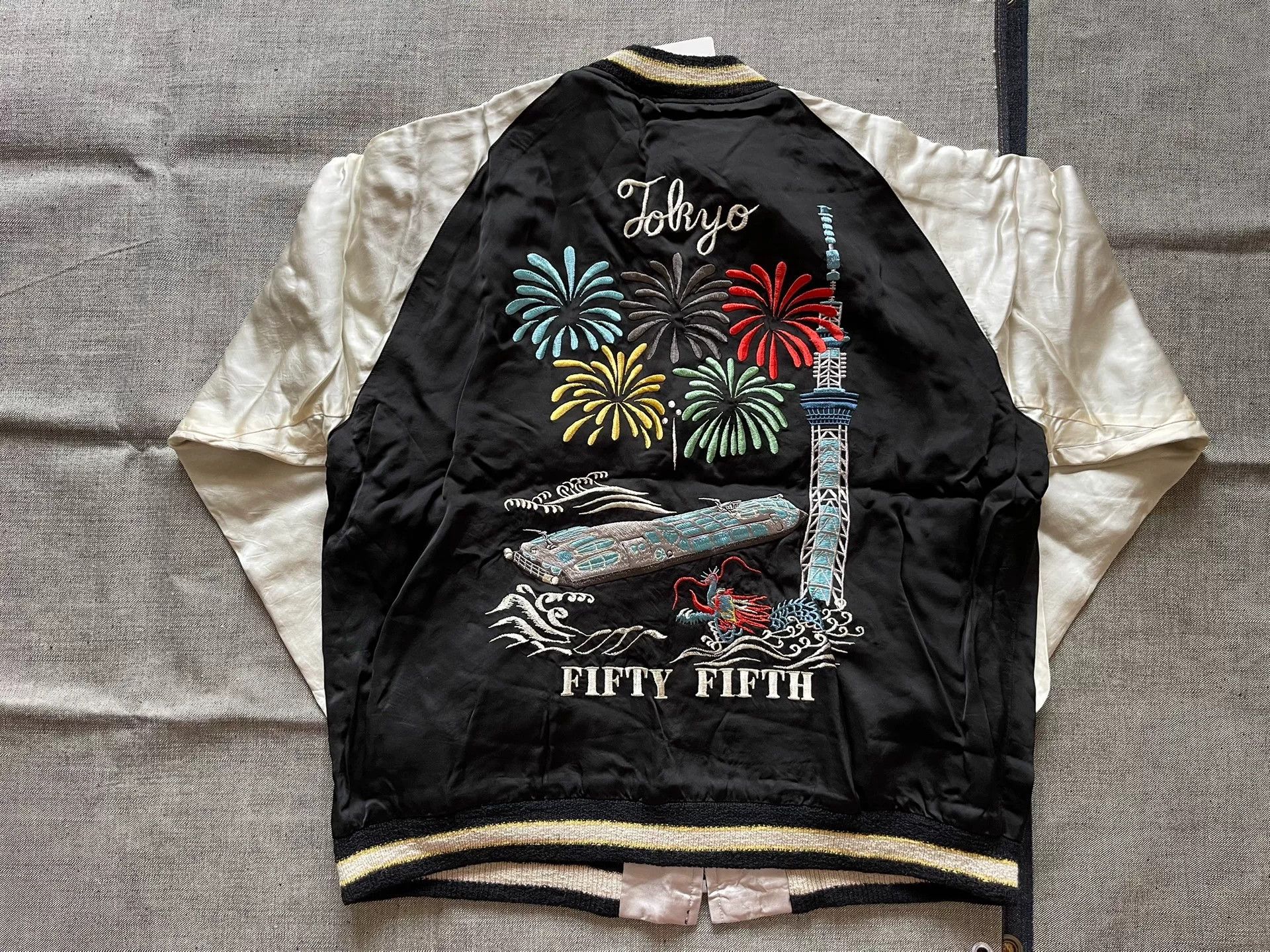 Other Toyo Yokosuka Embroidery 55th Anniv Jacket Size US XXL / EU 58 / 5 - 9 Thumbnail