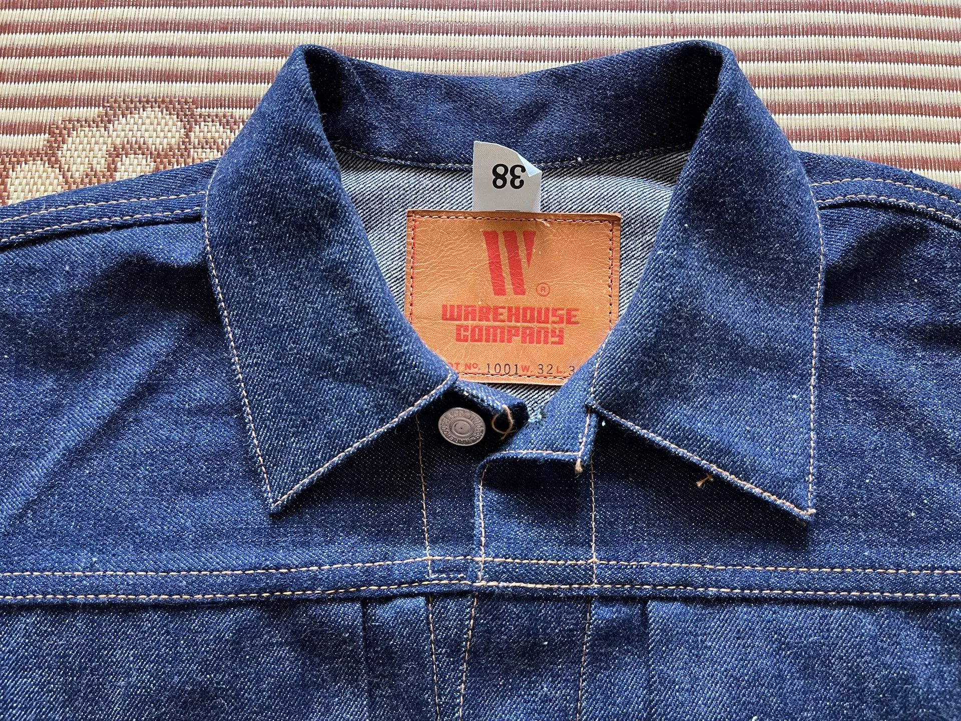 Warehouse & Co. Warehouse 2001 Raw Denim Jacket Size US M / EU 48-50 / 2 - 6 Thumbnail