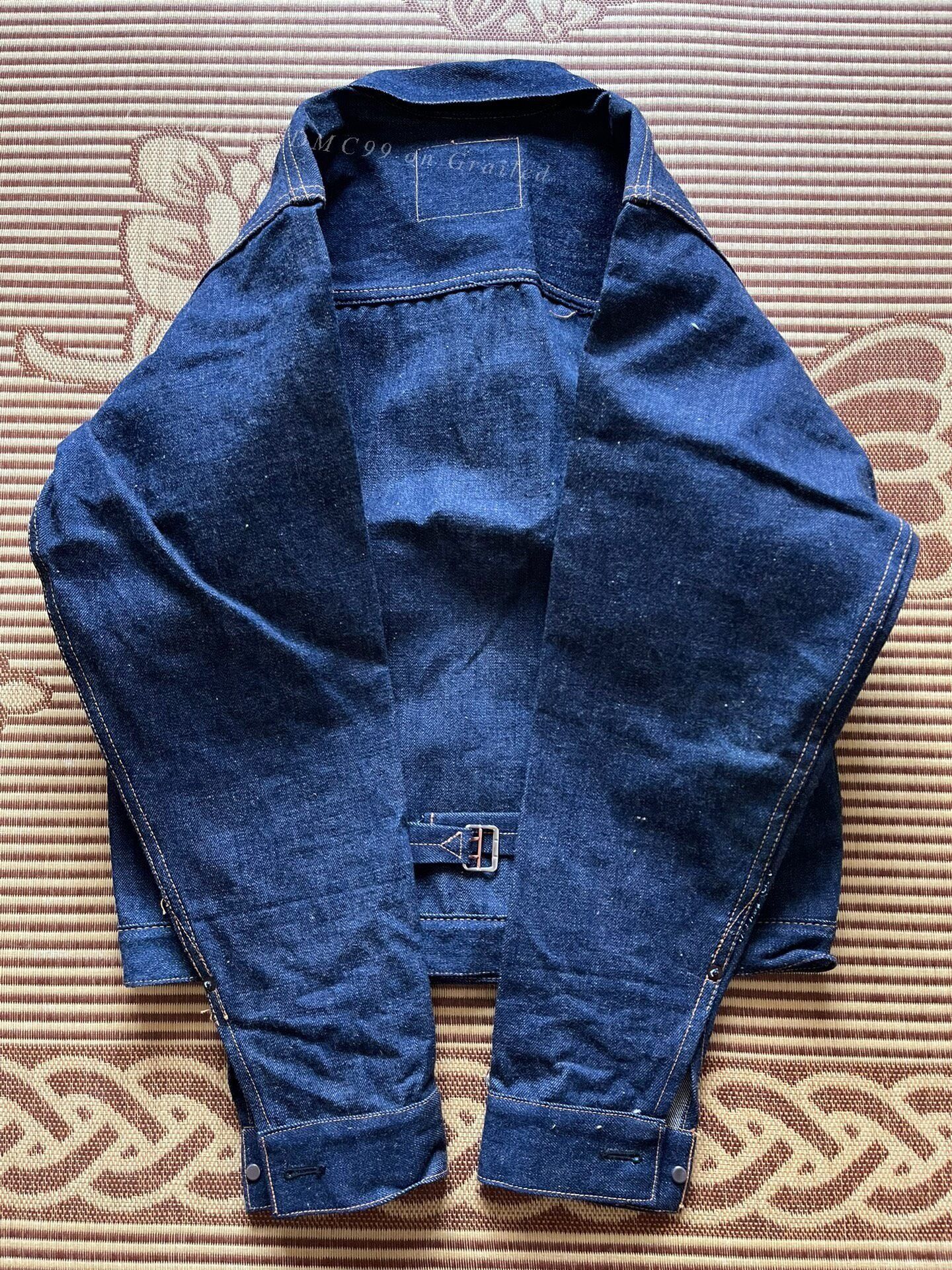 Warehouse & Co. Warehouse 2001 Raw Denim Jacket Size US M / EU 48-50 / 2 - 8 Thumbnail