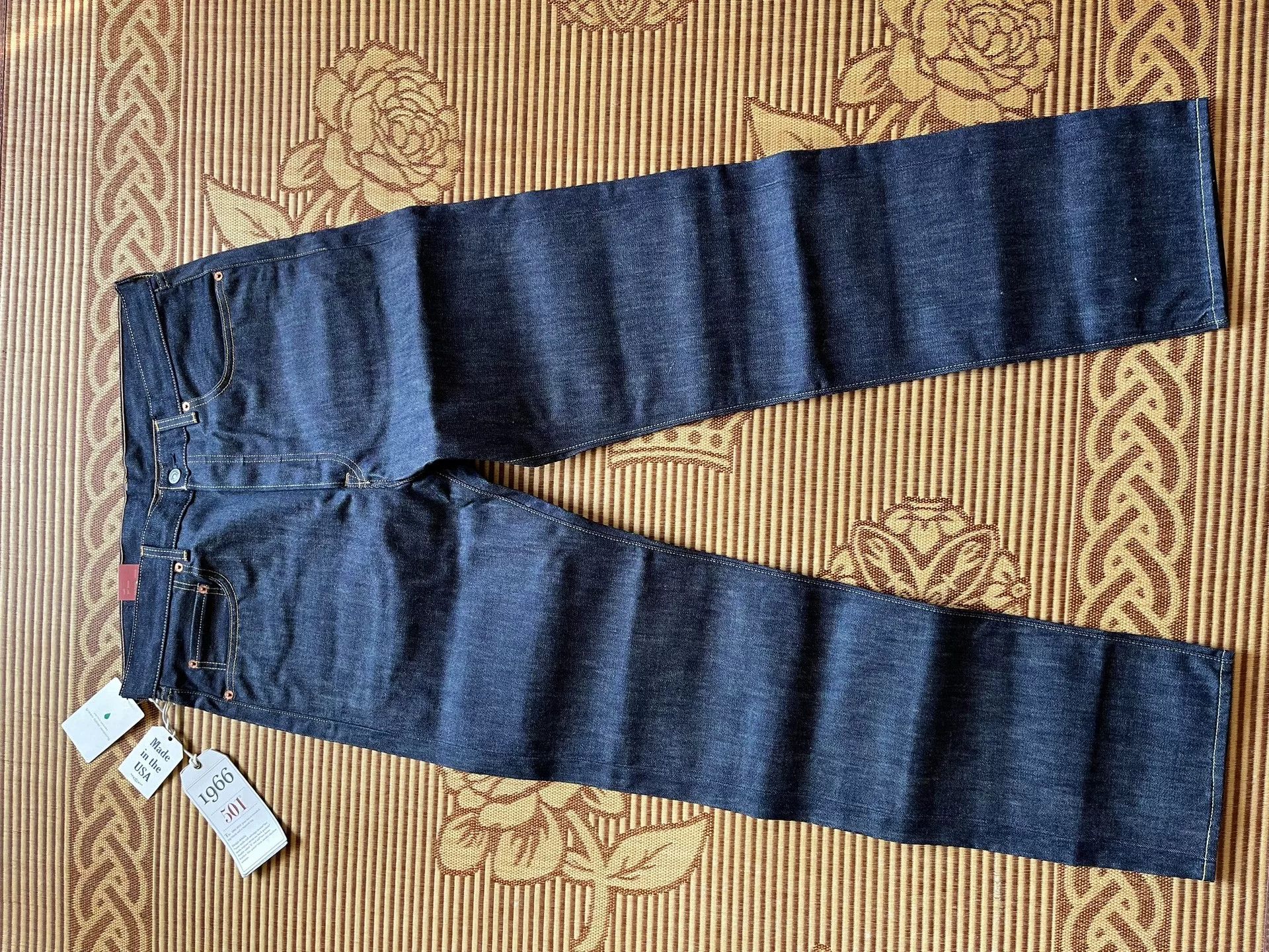 LVC Levi's LVC 501XX 1966 66501-0008 USA Size US 38 / EU 54 - 2 Thumbnail