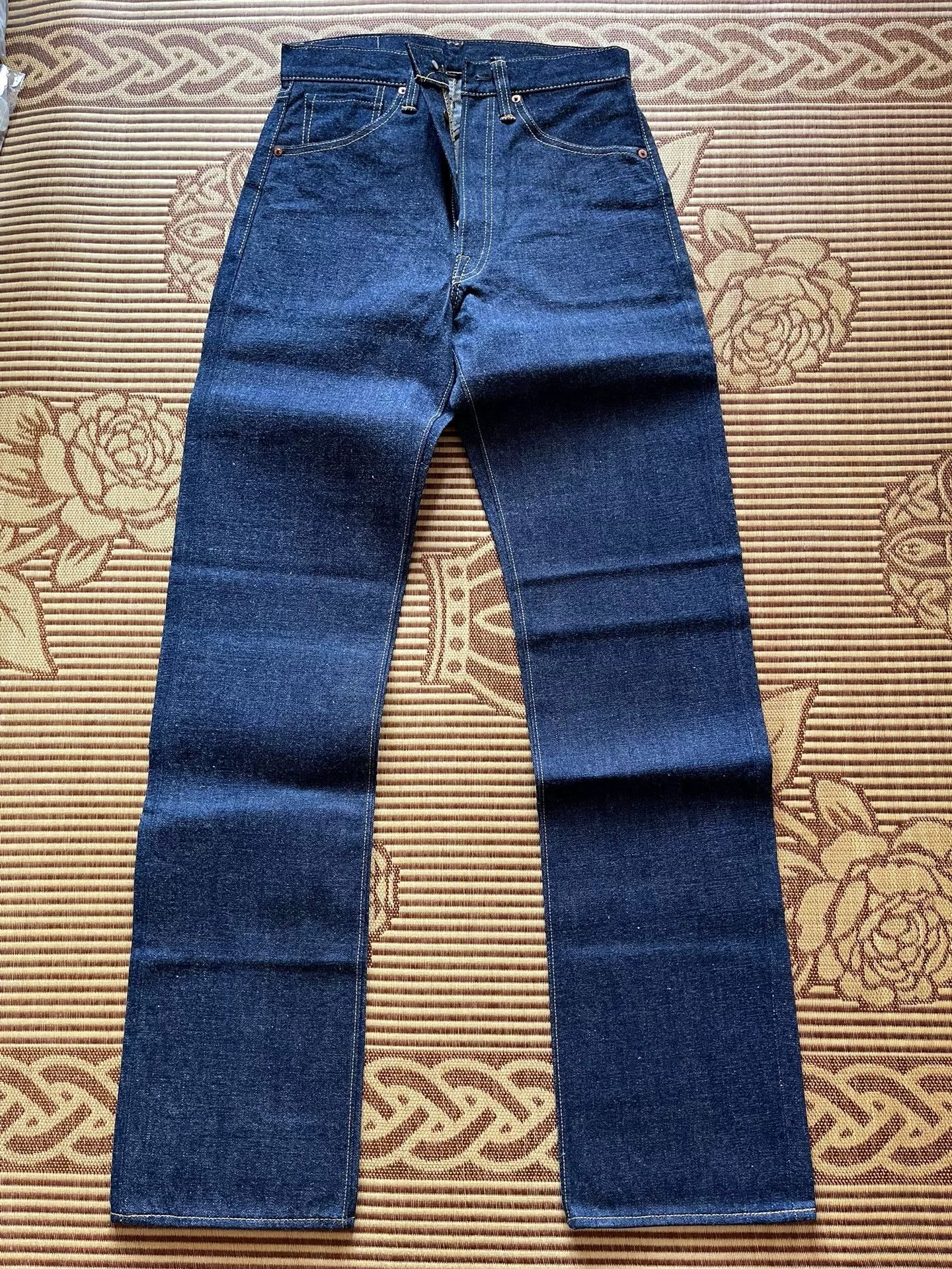 Warehouse & Co. Warehouse 1003xx Raw Denim Jeans Size US 30 / EU 46 - 2 Thumbnail