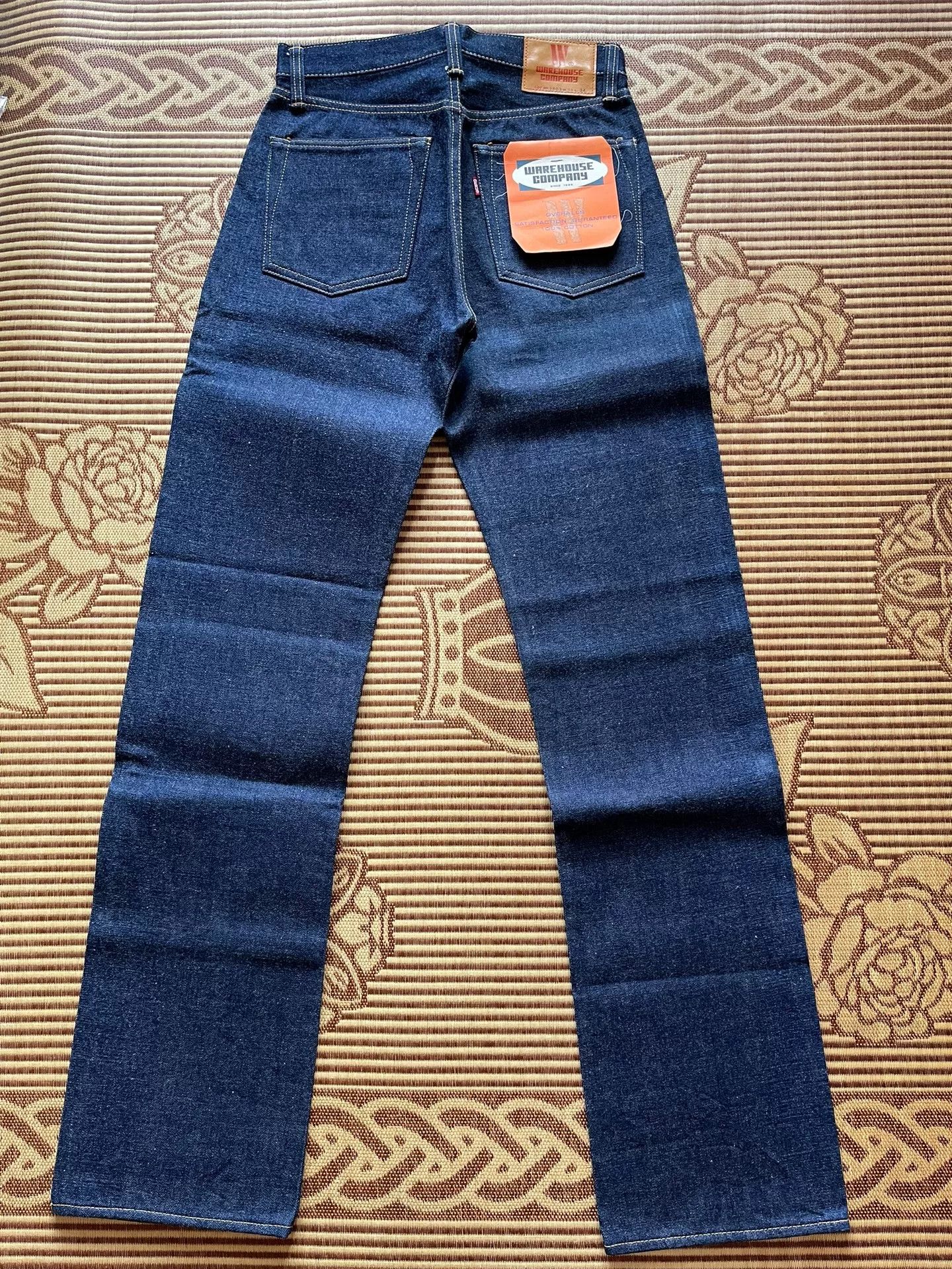 Warehouse & Co. Warehouse 1003xx Raw Denim Jeans Size US 30 / EU 46 - 3 Thumbnail