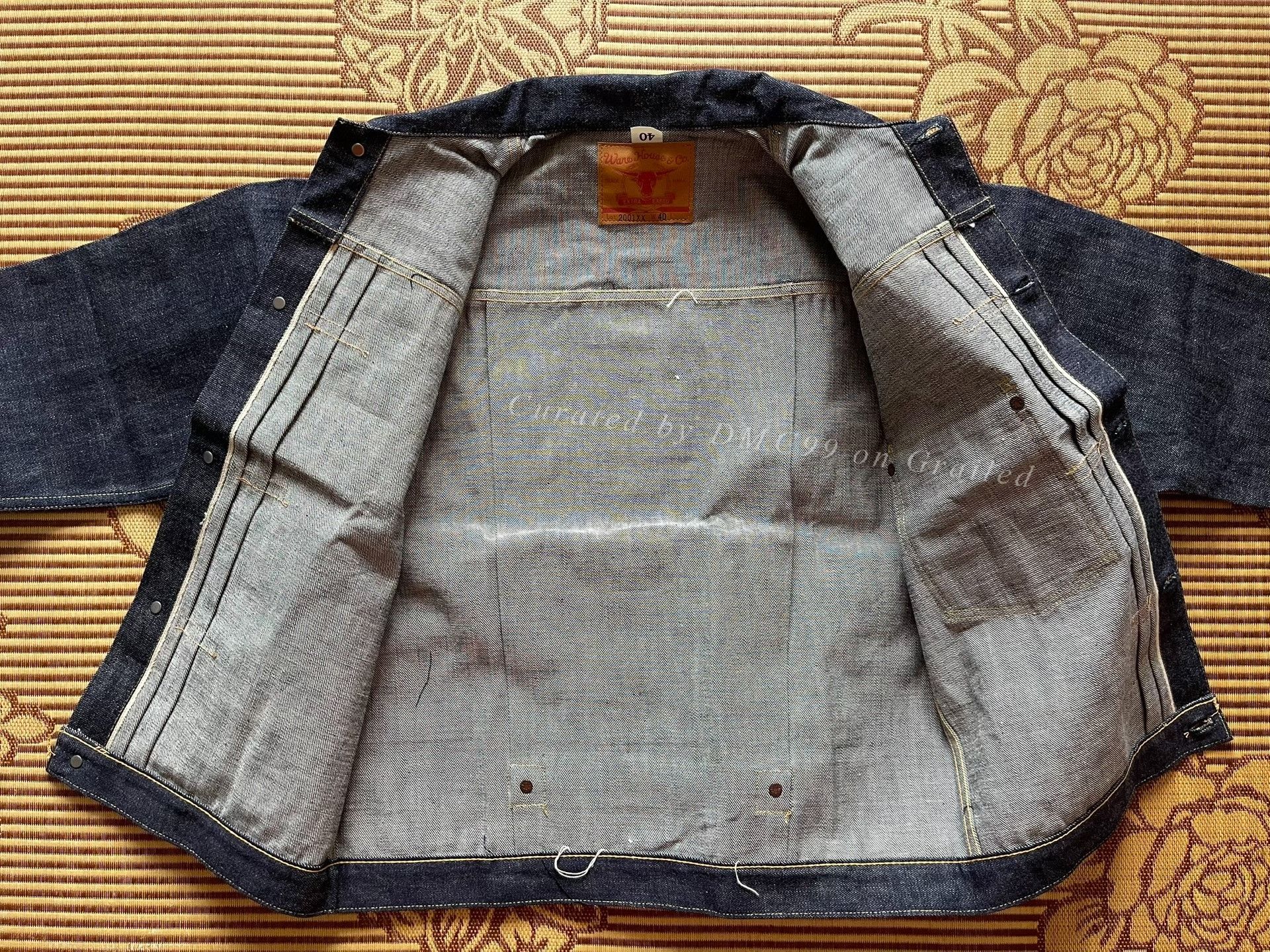 Warehouse & Co. Warehouse Long-Horned Cow Head Jacket Size US XXS / EU 40 - 5 Thumbnail
