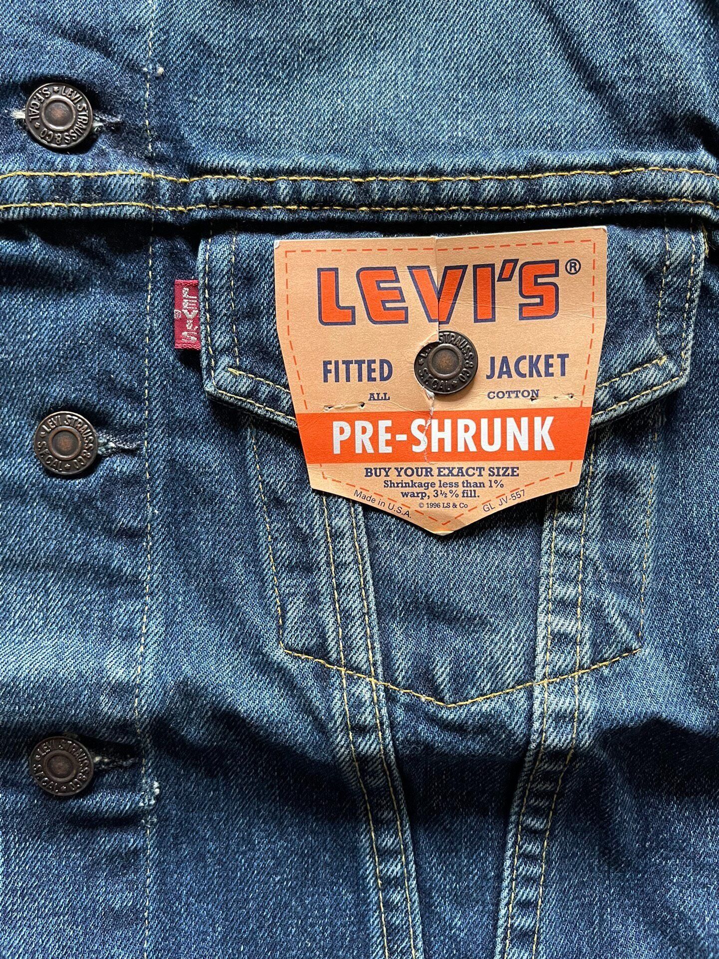 Levi's Vintage Clothing Levi's LVC 557xx Washed Denim Jacket Size US M / EU 48-50 / 2 - 5 Thumbnail